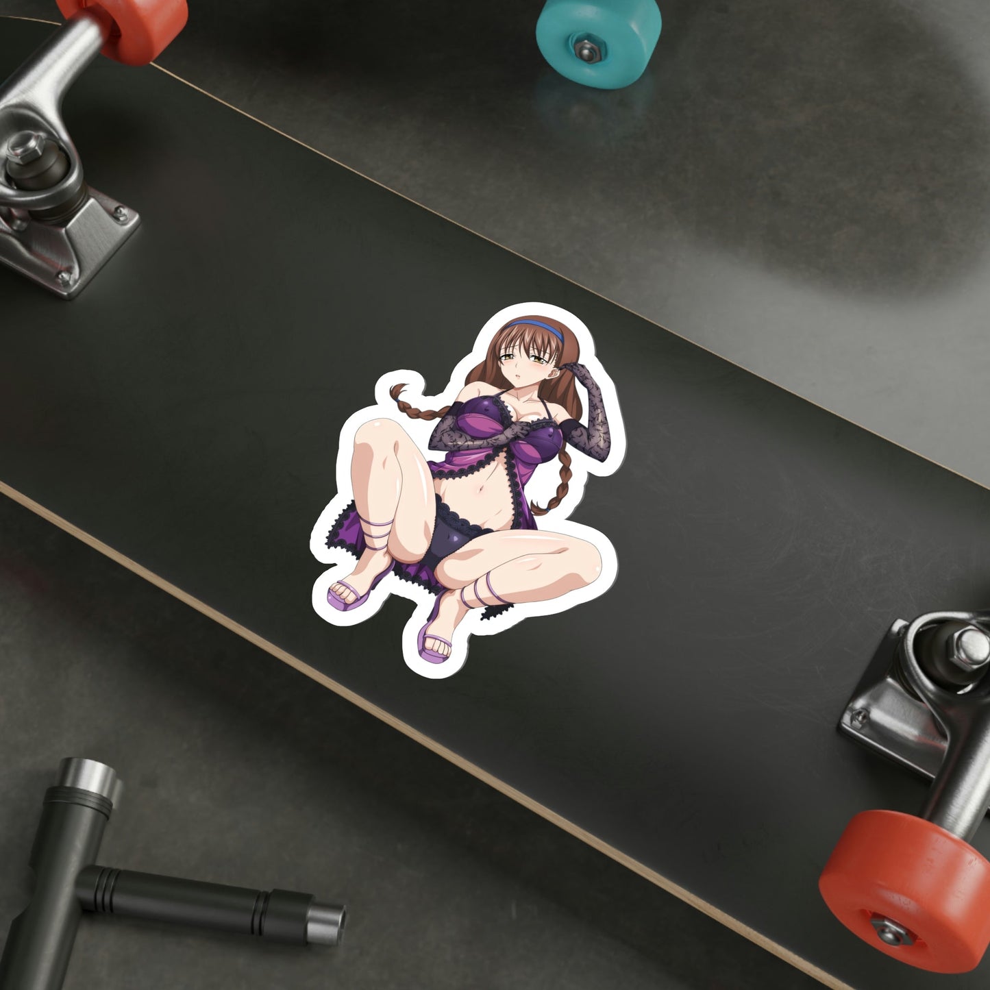 High School DxD - Reya Kusaka v3 (Anime/Ecchi/Waifu) STICKER Vinyl Die-Cut Decal-The Sticker Space