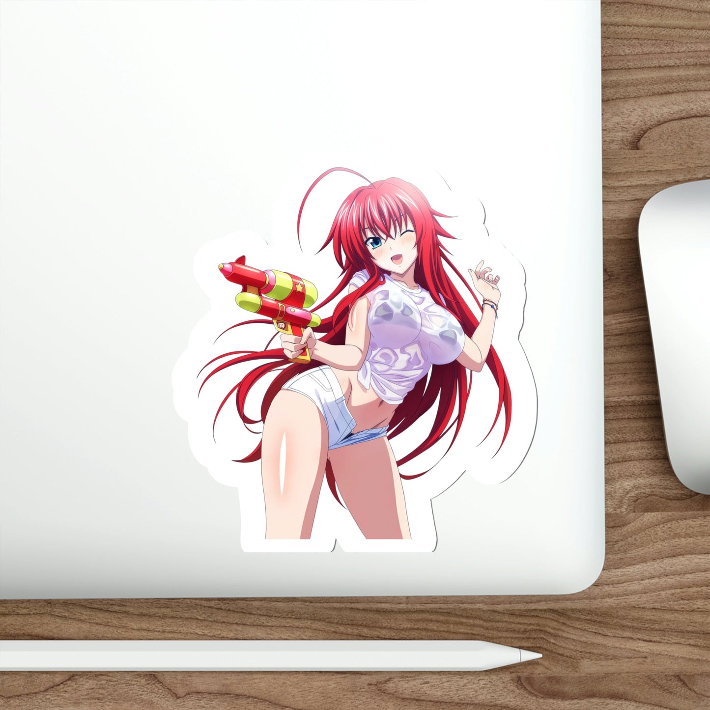 High School DxD - Rias Gremory v4 (Anime/Ecchi/Waifu) STICKER Vinyl Die-Cut Decal-The Sticker Space