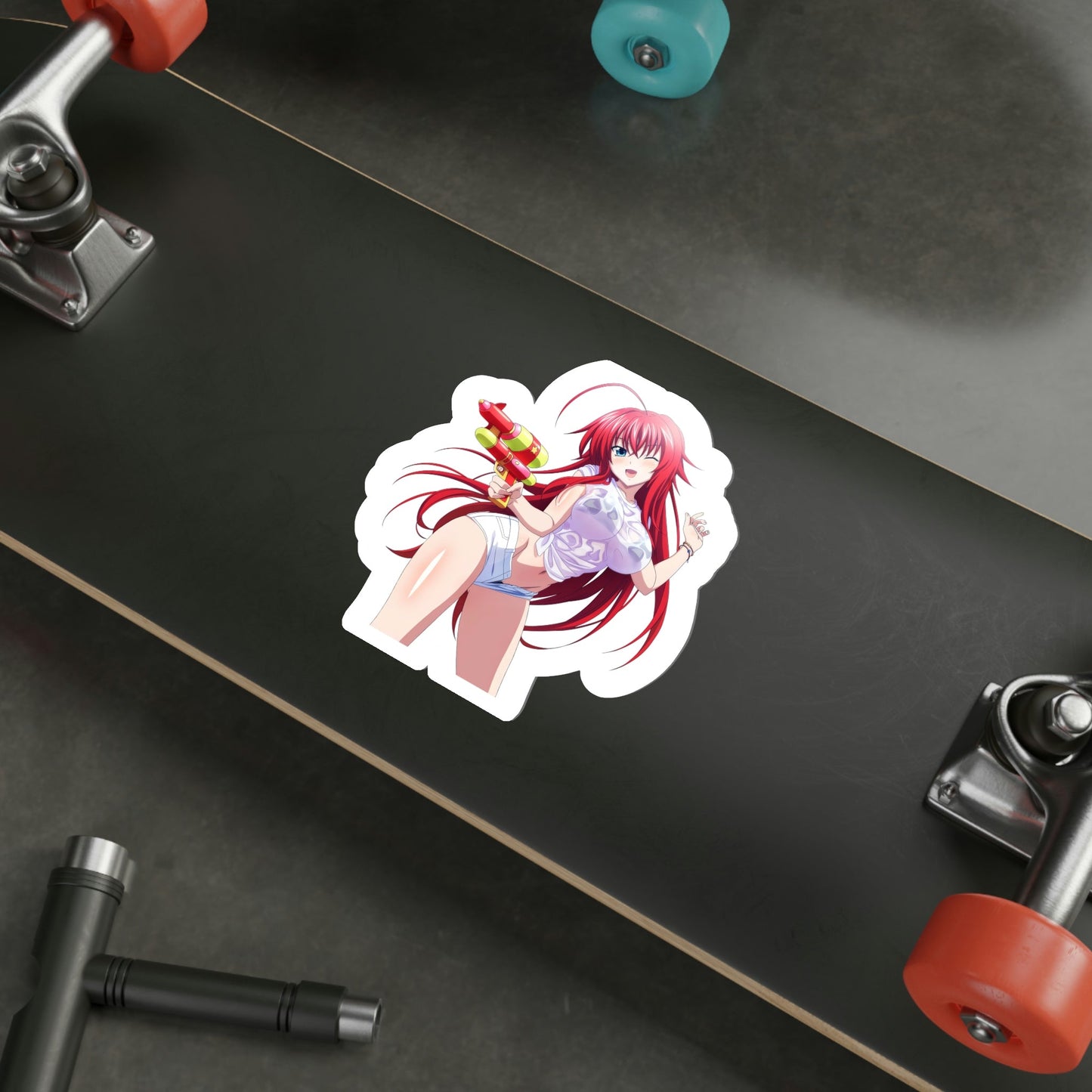 High School DxD - Rias Gremory v4 (Anime/Ecchi/Waifu) STICKER Vinyl Die-Cut Decal-The Sticker Space