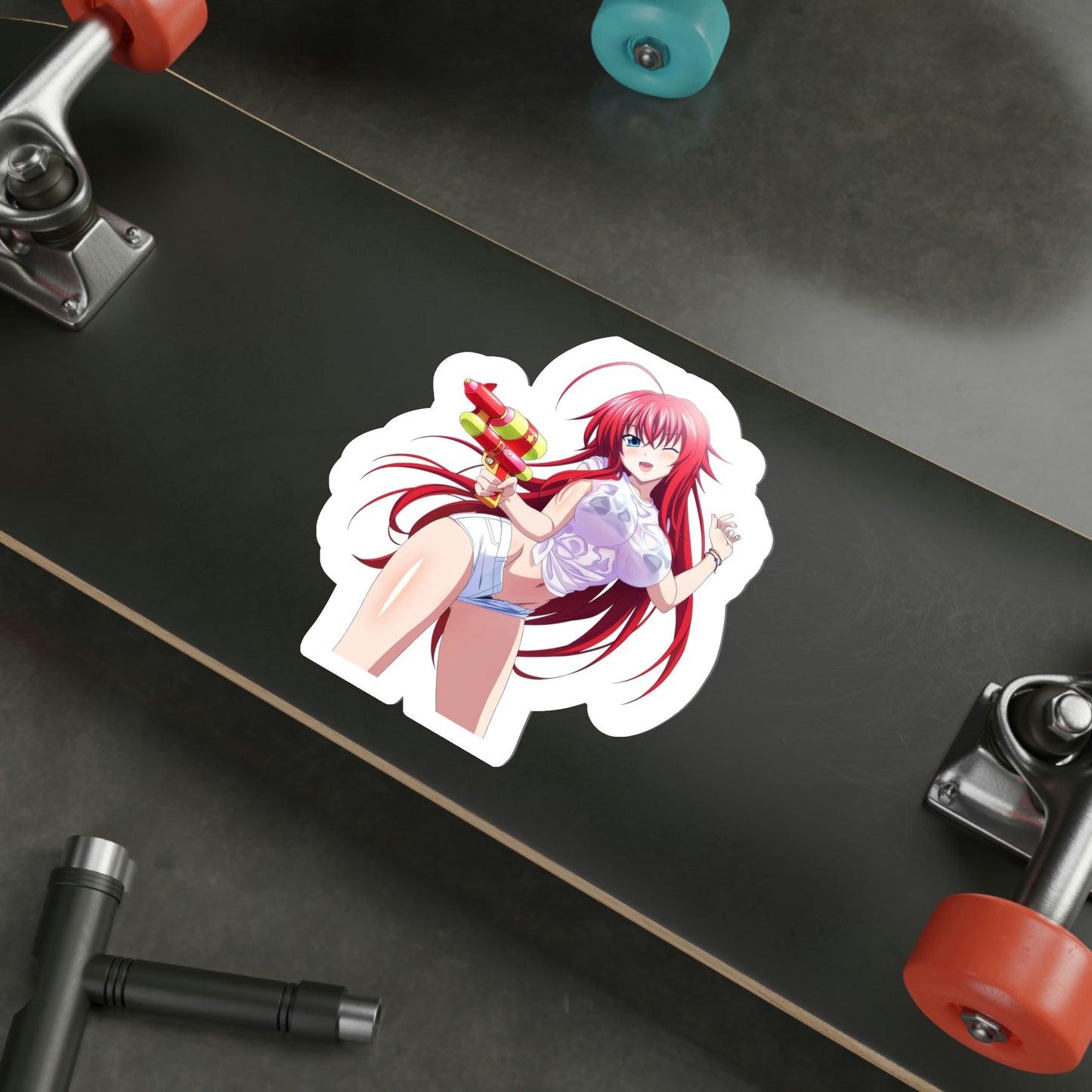 High School DxD - Rias Gremory v4 (Anime/Ecchi/Waifu) STICKER Vinyl Die-Cut Decal-The Sticker Space