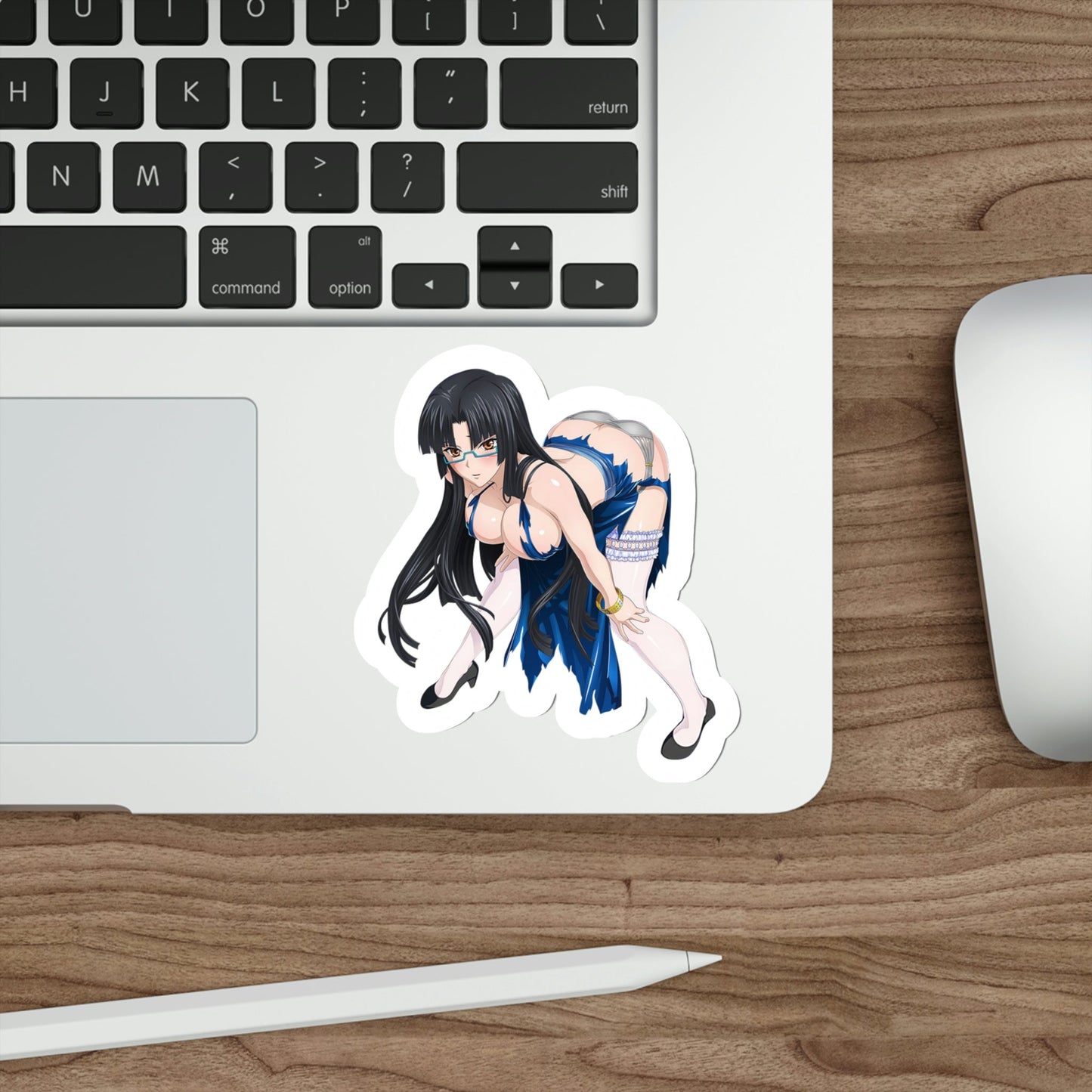 High School DxD - Tsubaki Shinra (Anime/Ecchi/Waifu) STICKER Vinyl Die-Cut Decal-The Sticker Space