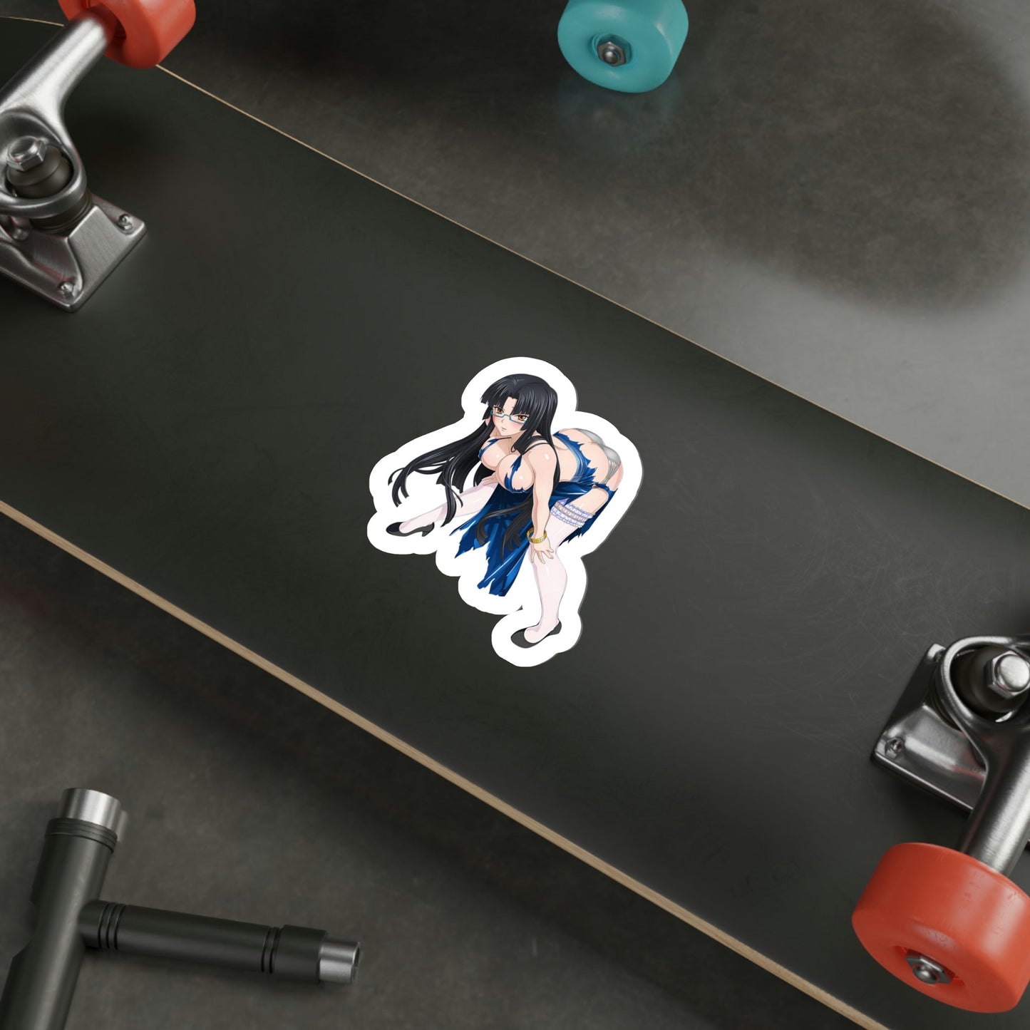 High School DxD - Tsubaki Shinra (Anime/Ecchi/Waifu) STICKER Vinyl Die-Cut Decal-The Sticker Space