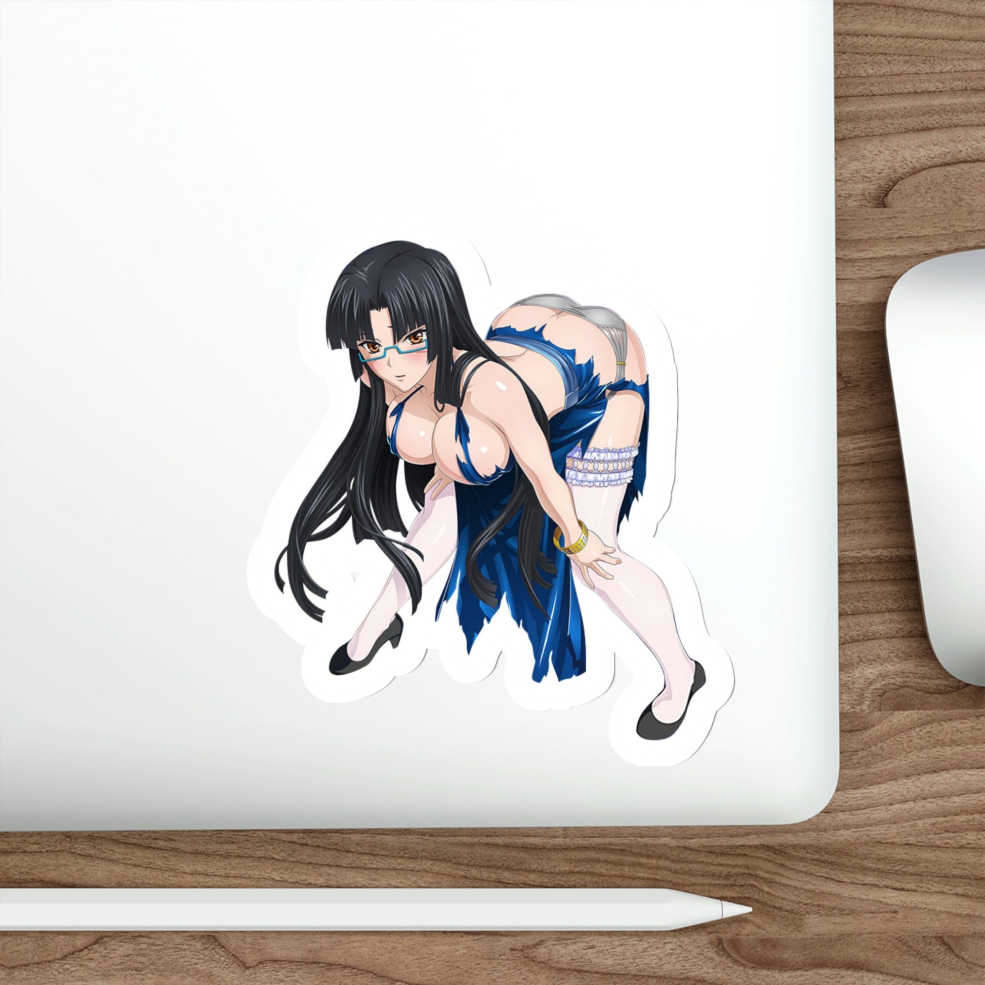 High School DxD - Tsubaki Shinra (Anime/Ecchi/Waifu) STICKER Vinyl Die-Cut Decal-The Sticker Space