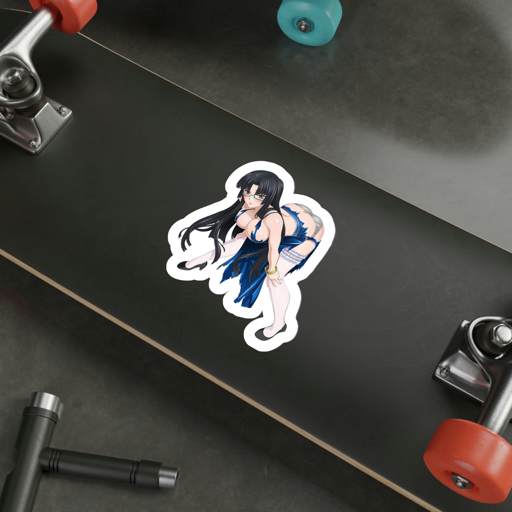 High School DxD - Tsubaki Shinra (Anime/Ecchi/Waifu) STICKER Vinyl Die-Cut Decal-The Sticker Space