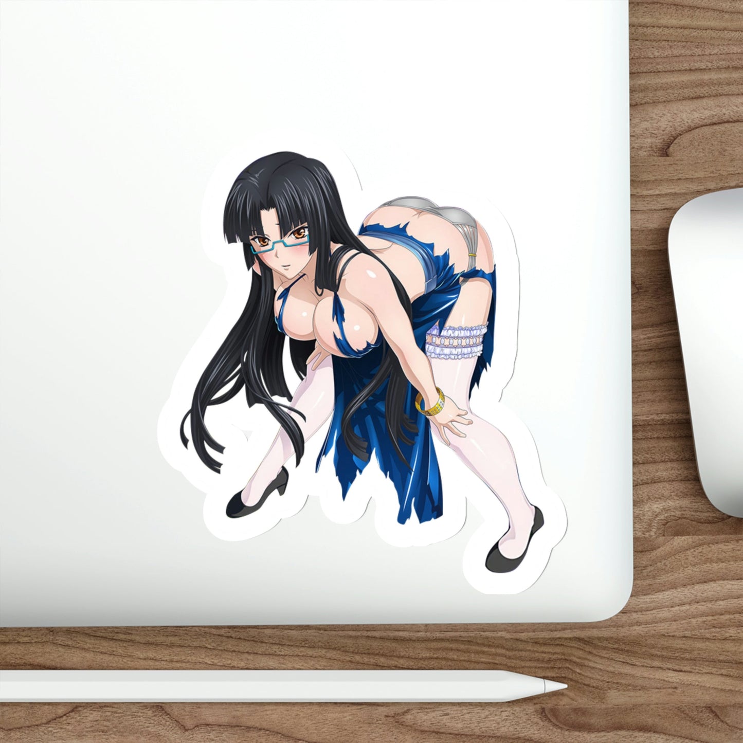 High School DxD - Tsubaki Shinra (Anime/Ecchi/Waifu) STICKER Vinyl Die-Cut Decal-The Sticker Space