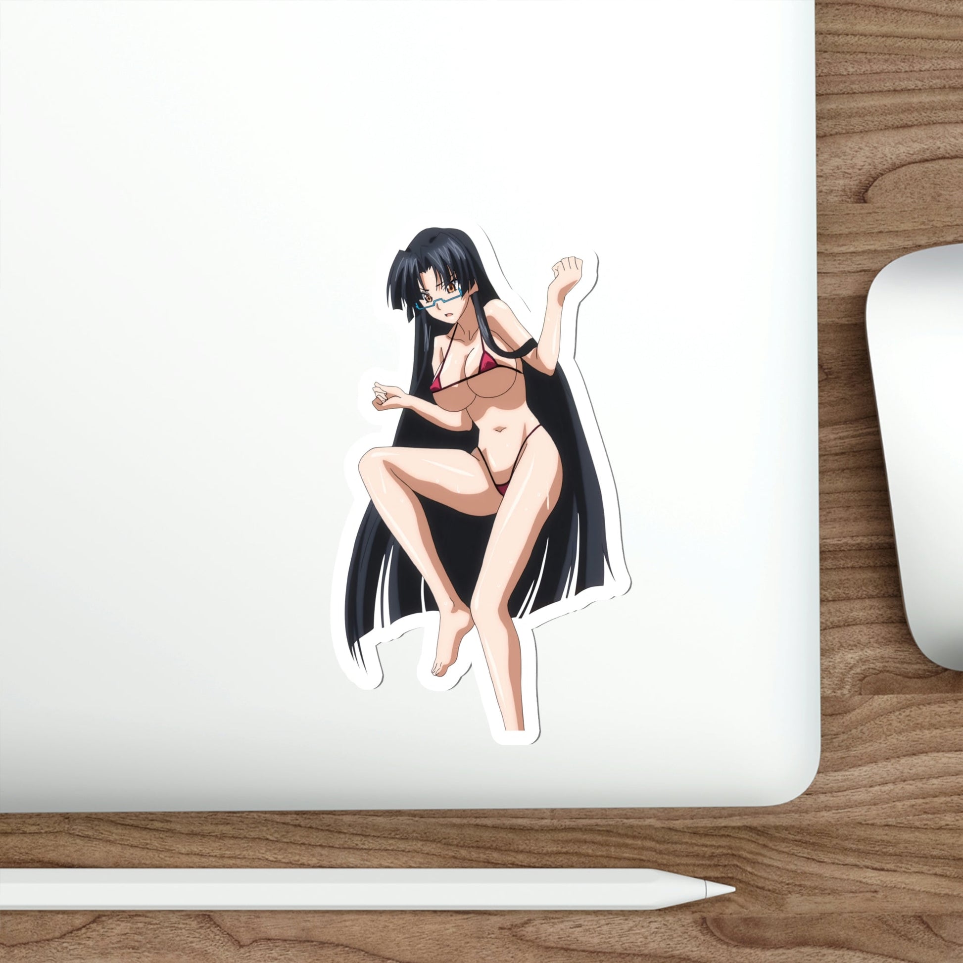 High School DxD - Tsubaki Shinra v2 (Anime/Ecchi/Waifu) STICKER Vinyl Die-Cut Decal-The Sticker Space