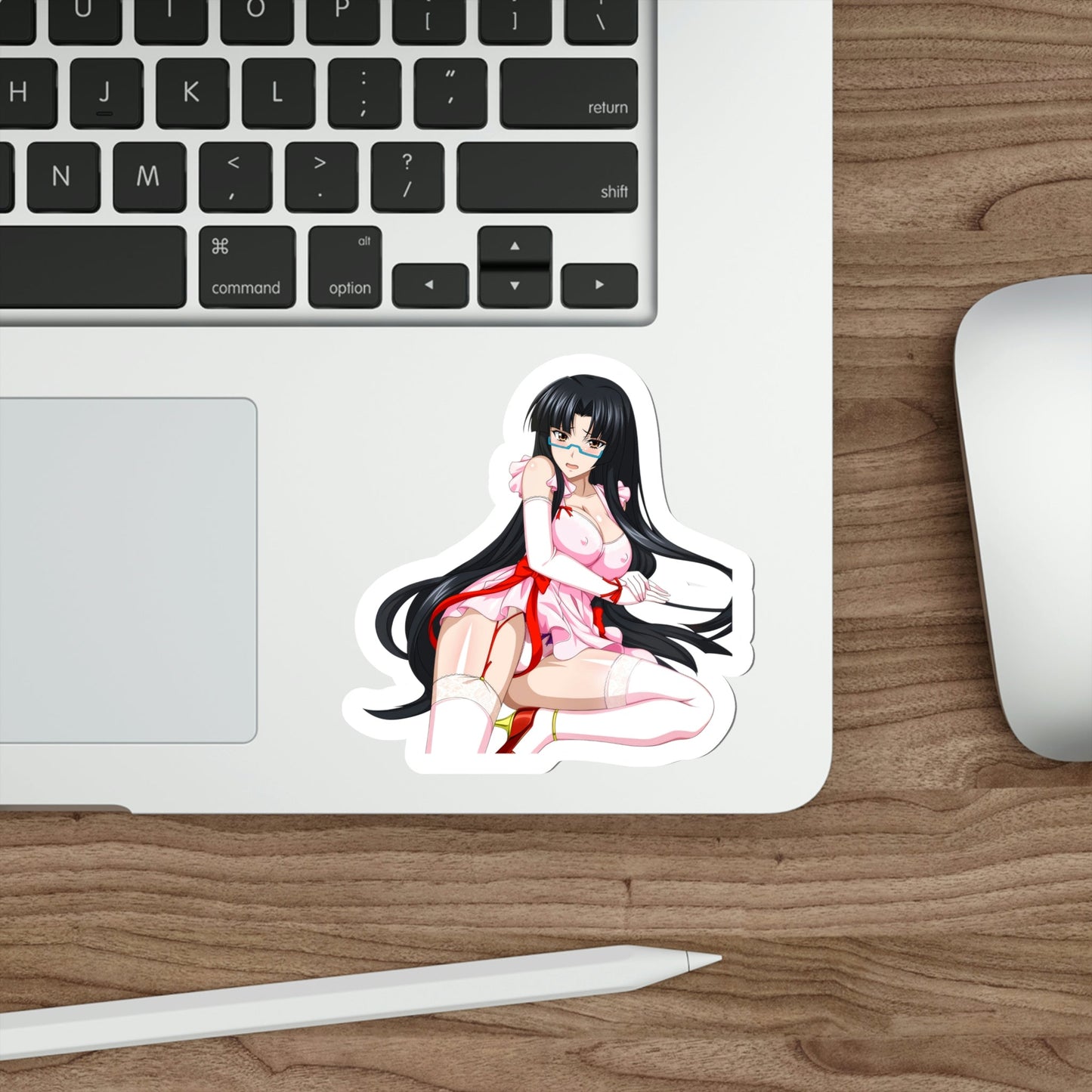 High School DxD - Tsubaki Shinra v3 (Anime/Ecchi/Waifu) STICKER Vinyl Die-Cut Decal-The Sticker Space