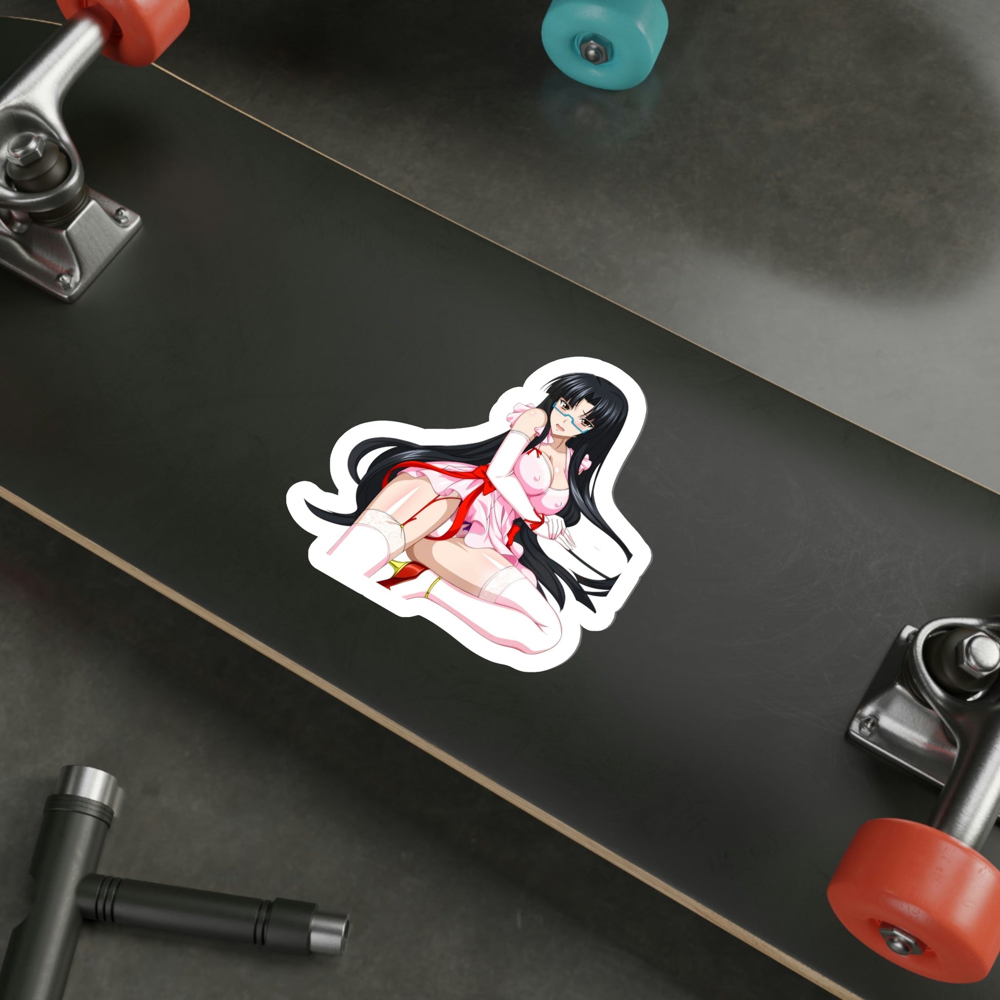 High School DxD - Tsubaki Shinra v3 (Anime/Ecchi/Waifu) STICKER Vinyl Die-Cut Decal-The Sticker Space