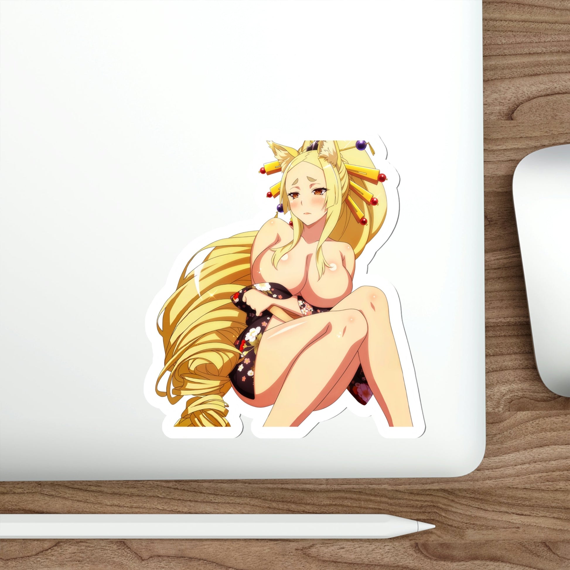 High School DxD - Yasaka (Anime/Ecchi/Waifu) STICKER Vinyl Die-Cut Decal-The Sticker Space