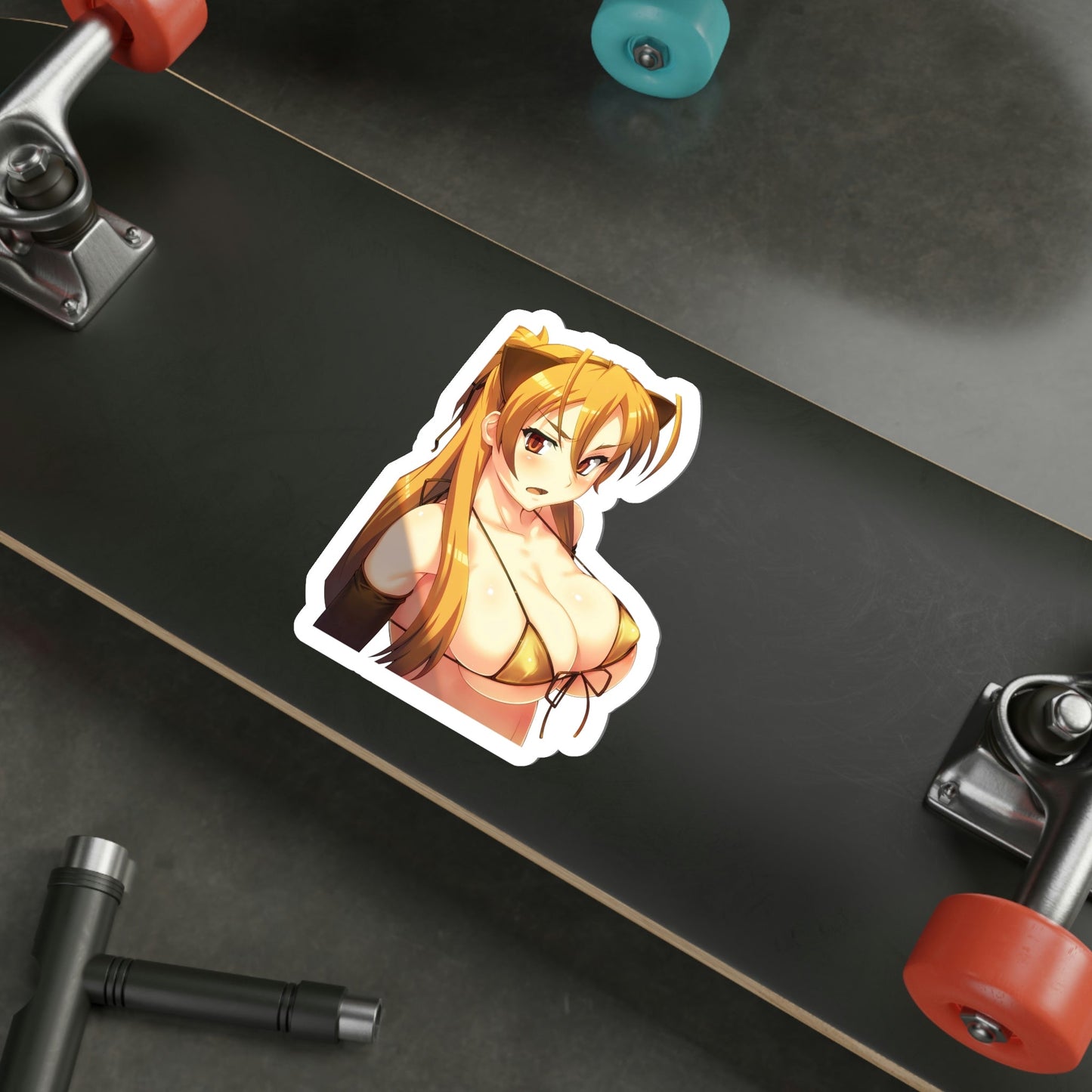 Highschool Of The Dead - Rei Miyamoto (Anime/Ecchi/Waifu) STICKER Vinyl Die-Cut Decal-The Sticker Space