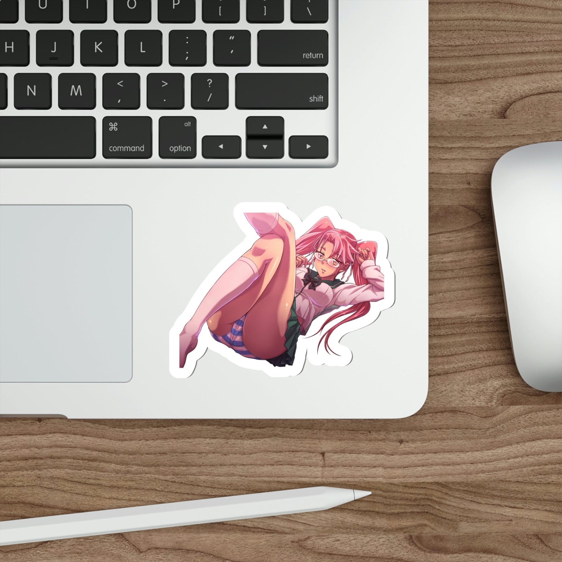 Highschool Of The Dead - Saya Takagi v3 (Anime/Ecchi/Waifu) STICKER Vinyl Die-Cut Decal-The Sticker Space