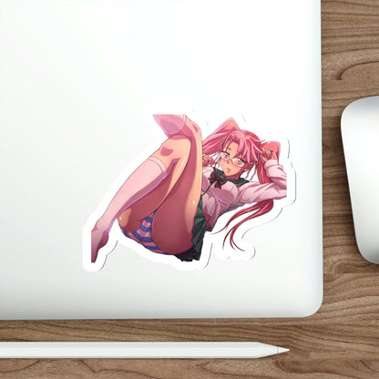 Highschool Of The Dead - Saya Takagi v3 (Anime/Ecchi/Waifu) STICKER Vinyl Die-Cut Decal-The Sticker Space