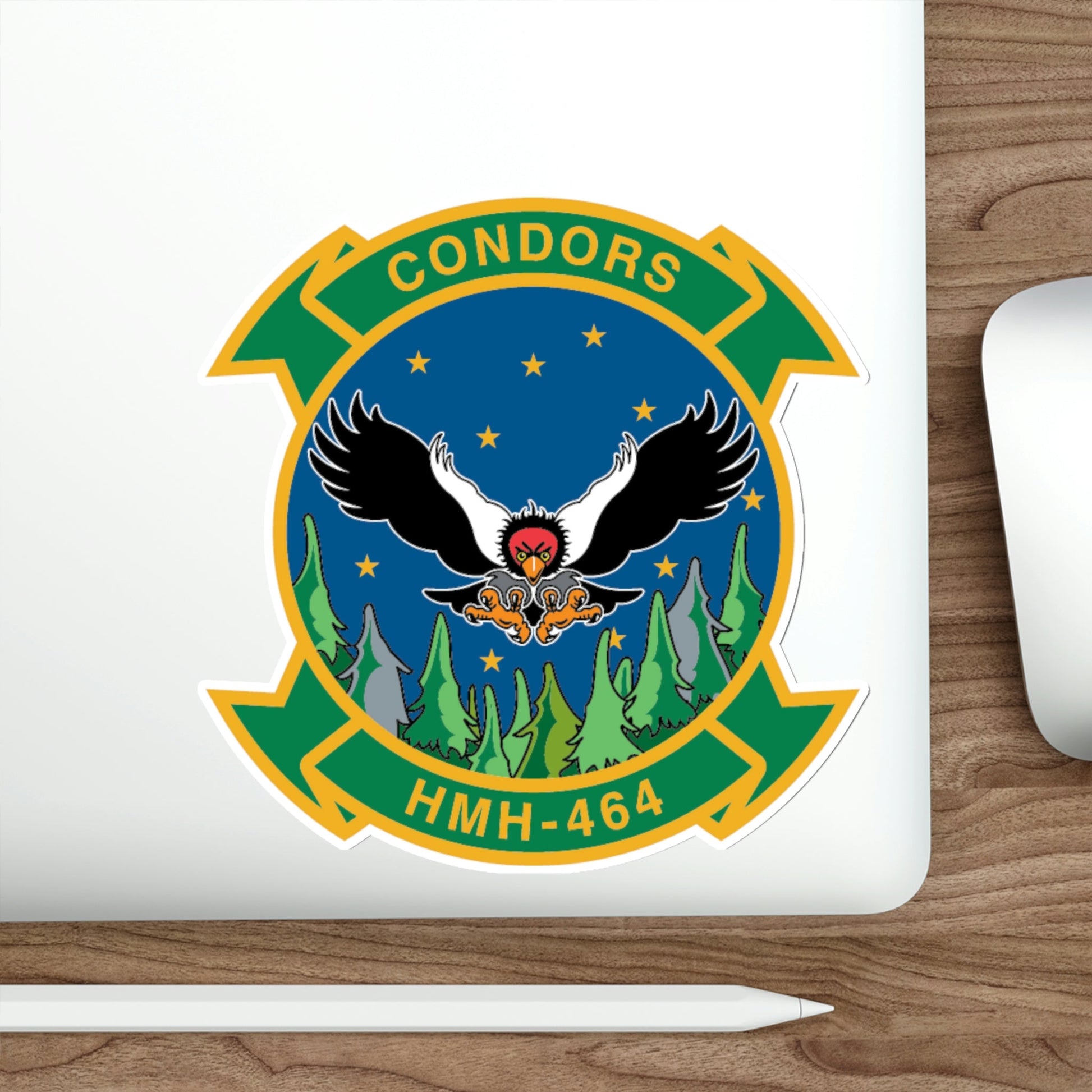 HMH 464 Condors (USMC) STICKER Vinyl Die-Cut Decal-The Sticker Space