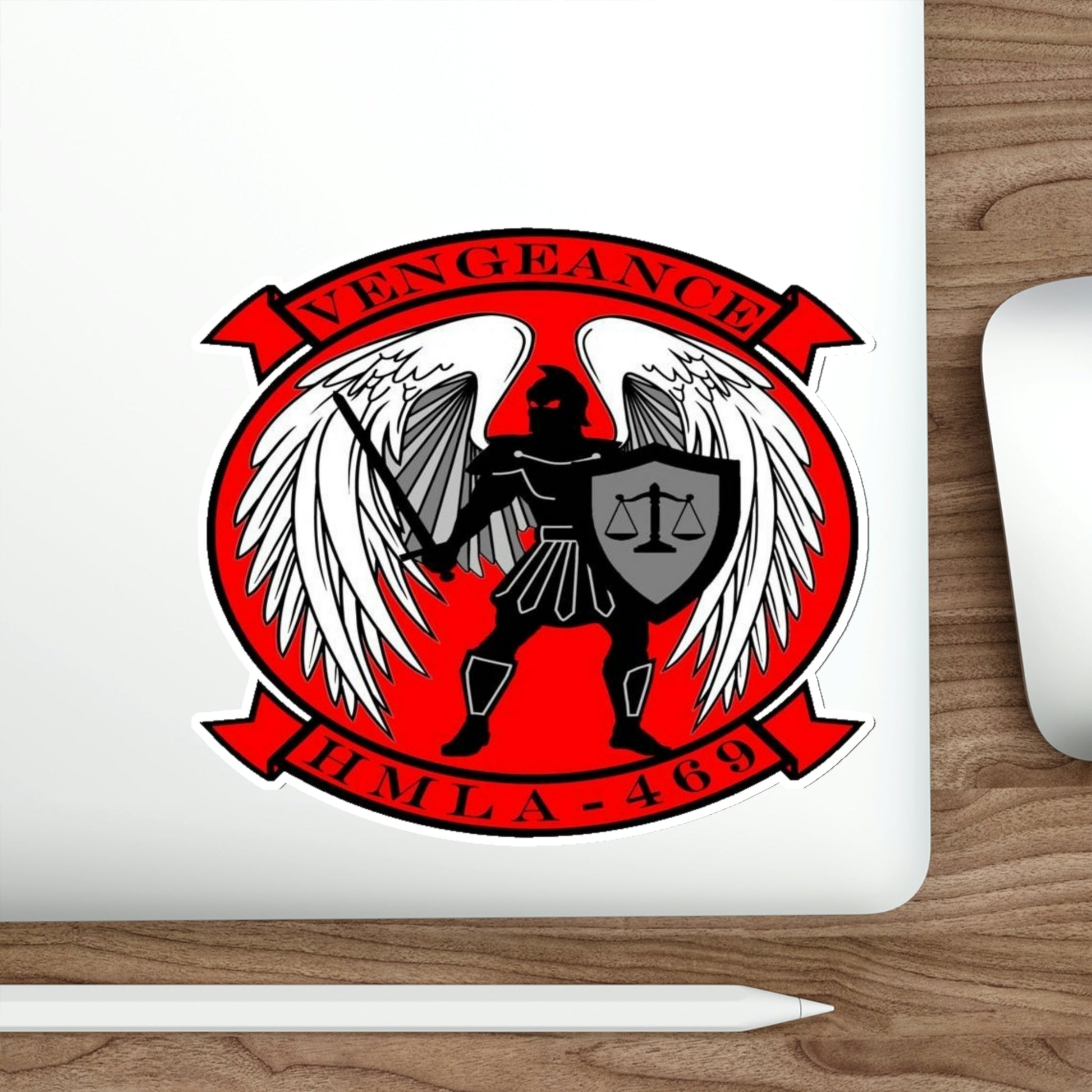 HMLA 469 Vengeance (USMC) STICKER Vinyl Die-Cut Decal-The Sticker Space