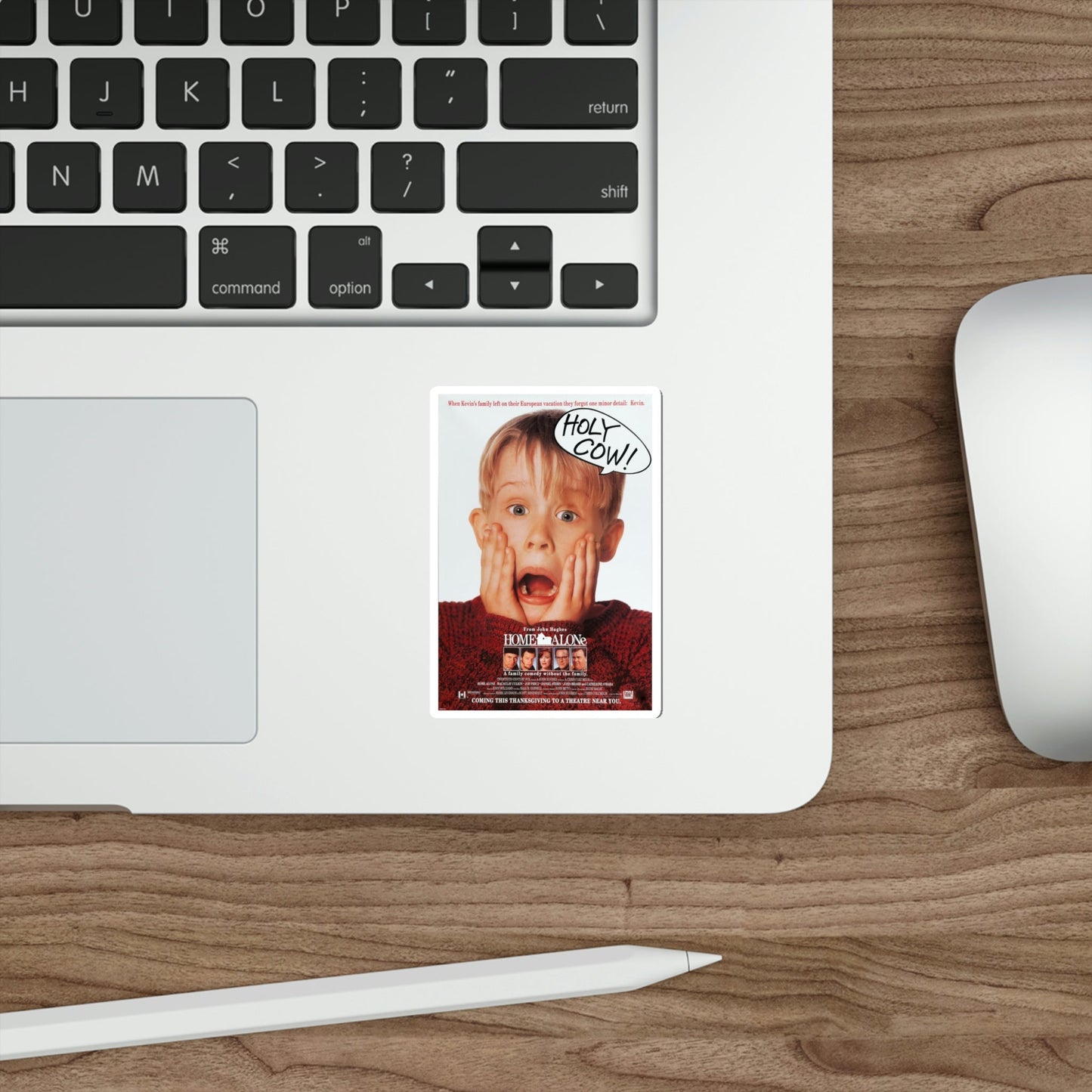 Home Alone 1990 Movie Poster STICKER Vinyl Die-Cut Decal-The Sticker Space