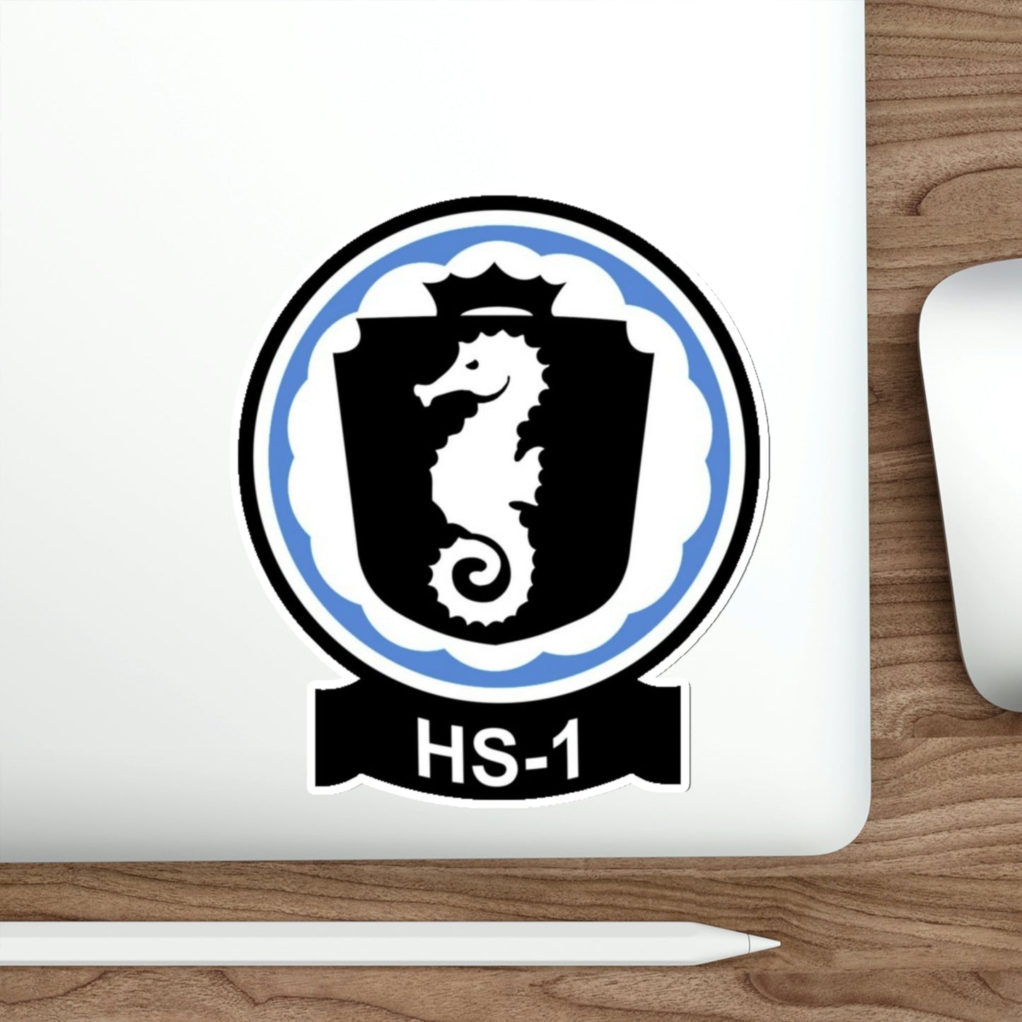 HS 1 Helicopter Anti Submarine Squadron 1 (U.S. Navy) STICKER Vinyl Die-Cut Decal-The Sticker Space