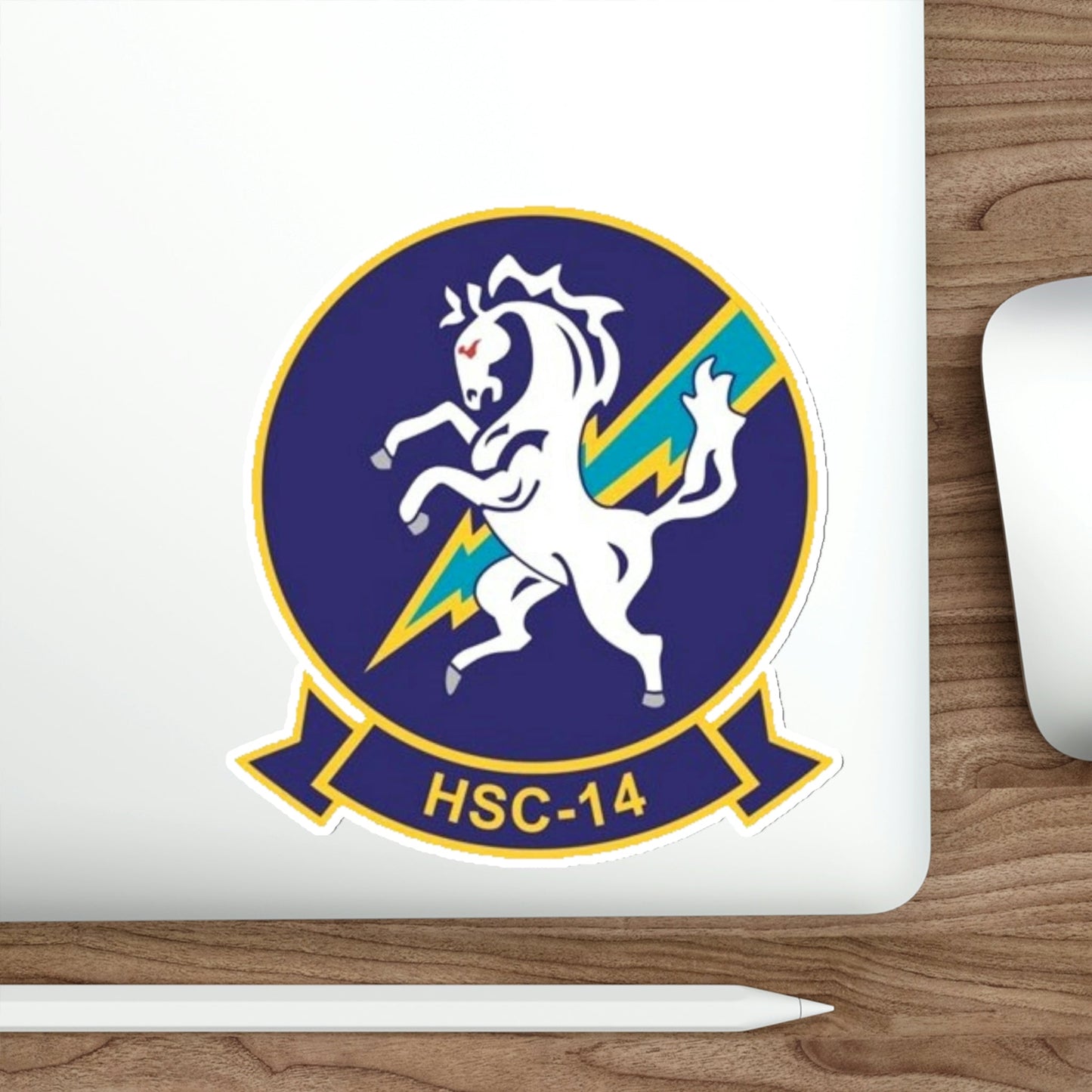 HSC 14 (U.S. Navy) STICKER Vinyl Die-Cut Decal-The Sticker Space