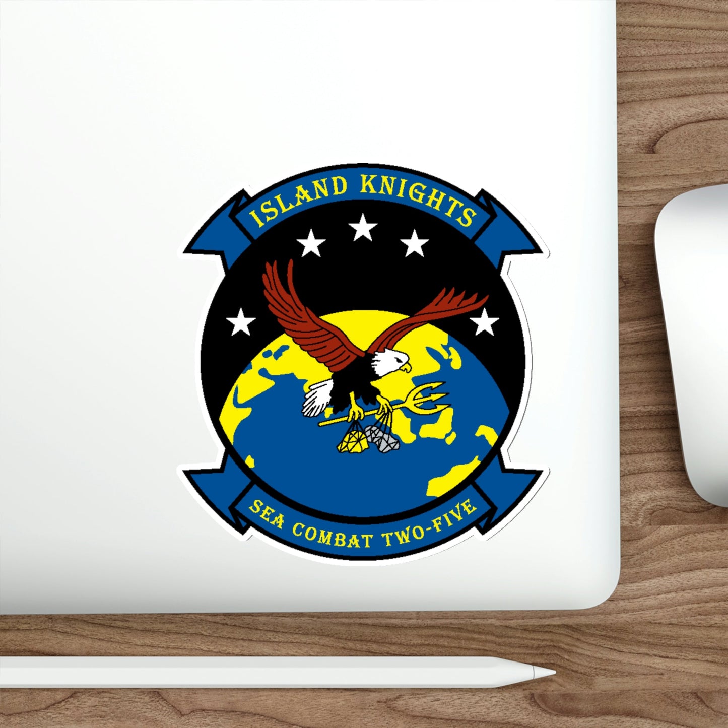 HSC 25 Island Knights 2 (U.S. Navy) STICKER Vinyl Die-Cut Decal-The Sticker Space