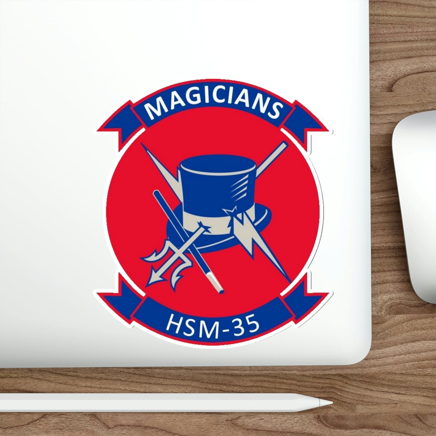 HSM 35 Helicopter Maritime Strike Squadron 35 (U.S. Navy) STICKER Vinyl Die-Cut Decal-The Sticker Space