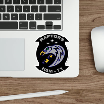 HSM 71 Raptors (U.S. Navy) STICKER Vinyl Die-Cut Decal-The Sticker Space