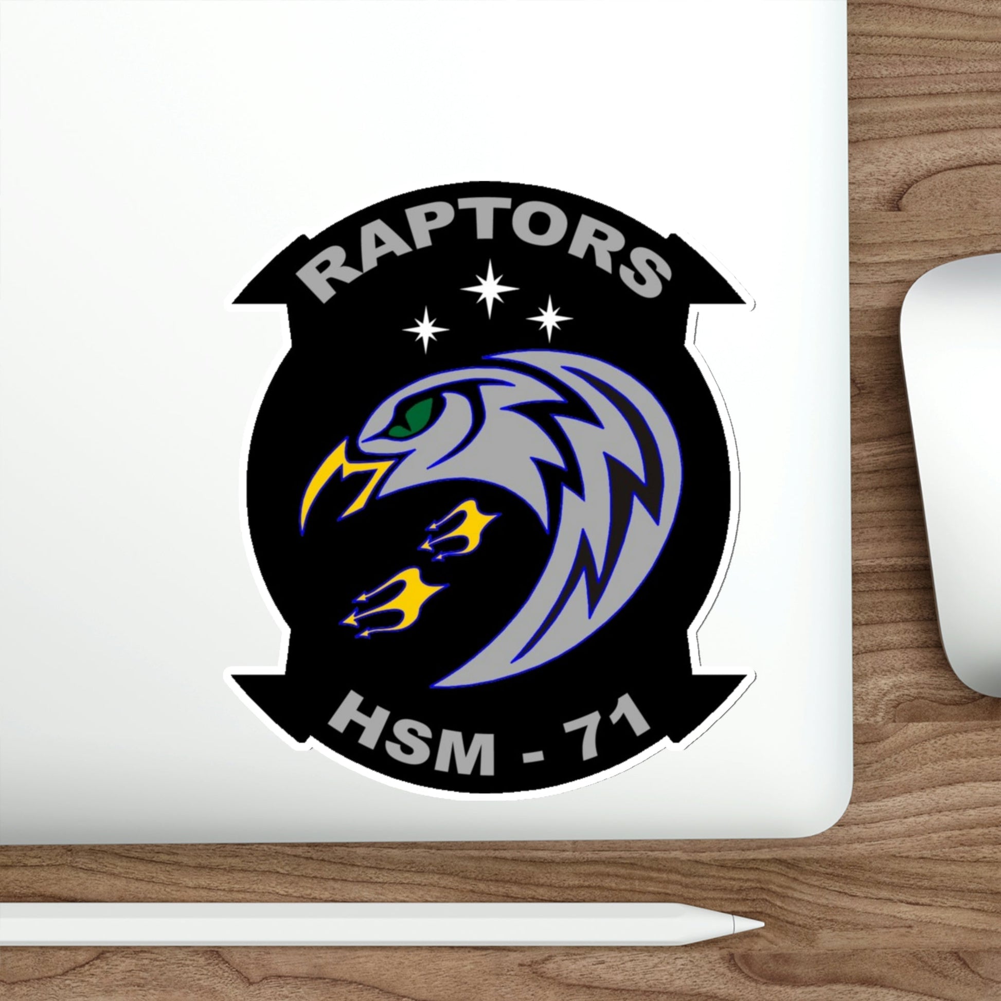 HSM 71 Raptors (U.S. Navy) STICKER Vinyl Die-Cut Decal-The Sticker Space