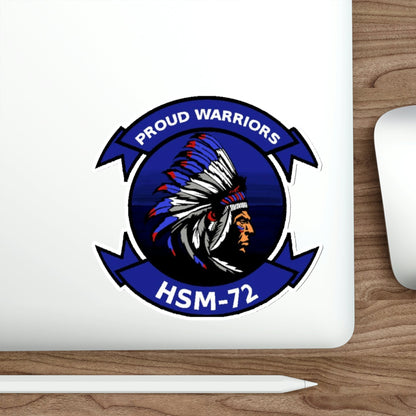 HSM 72 Helicopter Maritime Strike Squadron 72 (U.S. Navy) STICKER Vinyl Die-Cut Decal-The Sticker Space