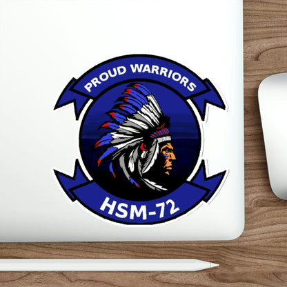 HSM 72 Helicopter Maritime Strike Squadron 72 (U.S. Navy) STICKER Vinyl Die-Cut Decal-The Sticker Space