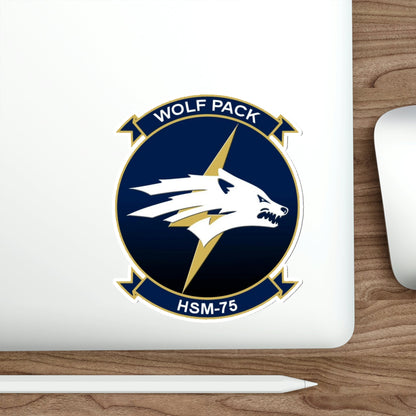 HSM 75 Helicopter Maritime Strike Squadron 75 (U.S. Navy) STICKER Vinyl Die-Cut Decal-The Sticker Space