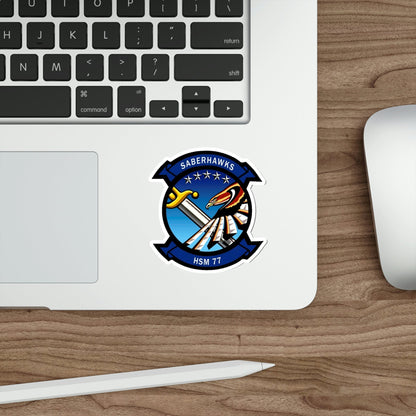 HSM 77 Helicopter Maritime Strike Squadron 77 (U.S. Navy) STICKER Vinyl Die-Cut Decal-The Sticker Space