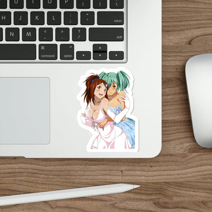 Ikkitousen - Bachou Mouki and Ryofu Housen (Anime/Ecchi/Waifu) STICKER Vinyl Die-Cut Decal-The Sticker Space