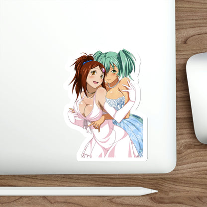 Ikkitousen - Bachou Mouki and Ryofu Housen (Anime/Ecchi/Waifu) STICKER Vinyl Die-Cut Decal-The Sticker Space