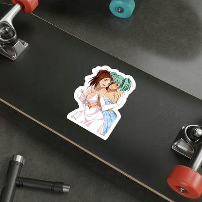 Ikkitousen - Bachou Mouki and Ryofu Housen (Anime/Ecchi/Waifu) STICKER Vinyl Die-Cut Decal-The Sticker Space