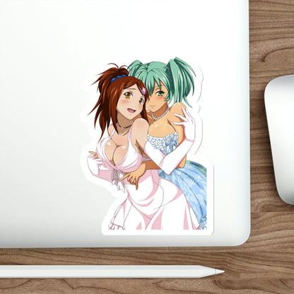 Ikkitousen - Bachou Mouki and Ryofu Housen (Anime/Ecchi/Waifu) STICKER Vinyl Die-Cut Decal-The Sticker Space