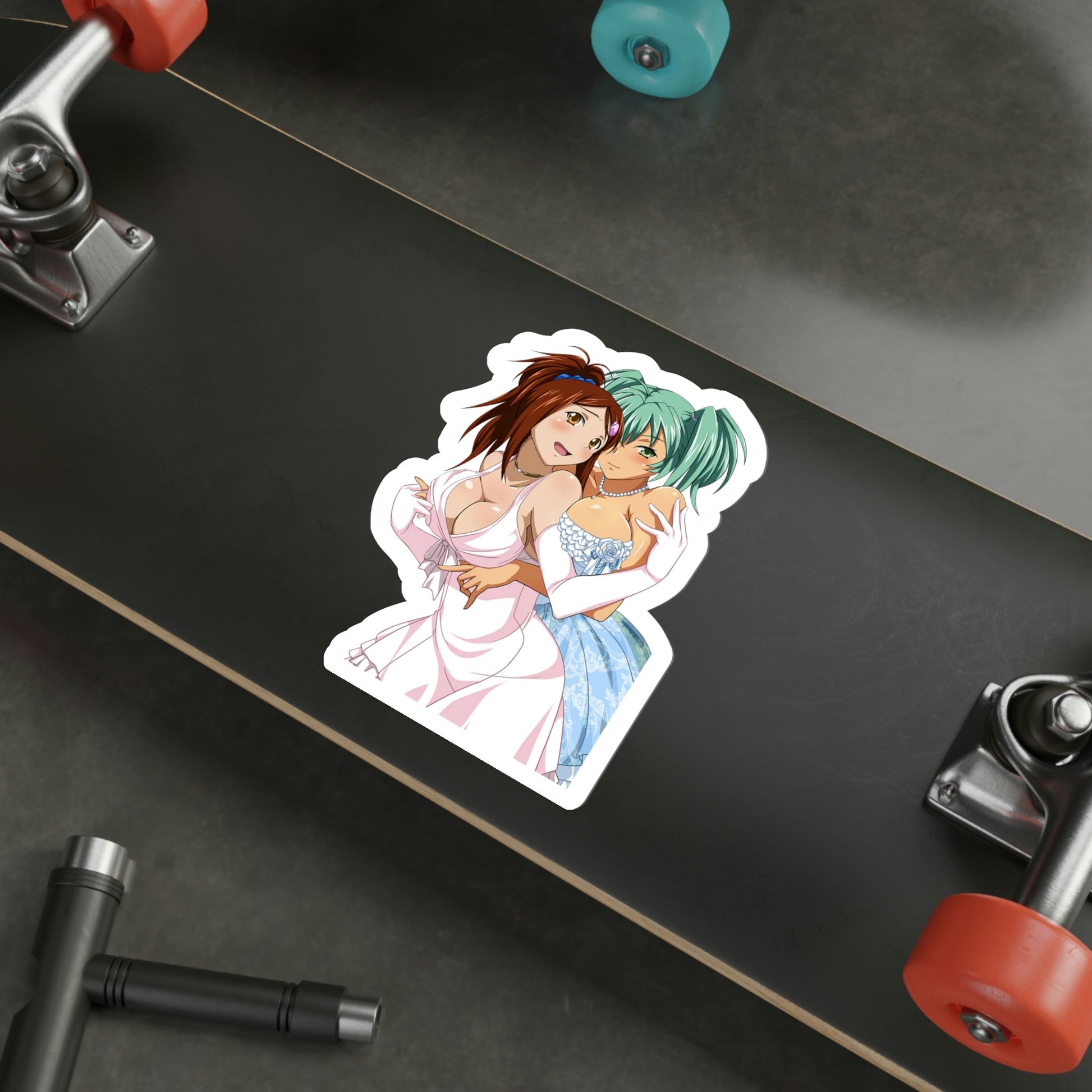 Ikkitousen - Bachou Mouki and Ryofu Housen (Anime/Ecchi/Waifu) STICKER Vinyl Die-Cut Decal-The Sticker Space