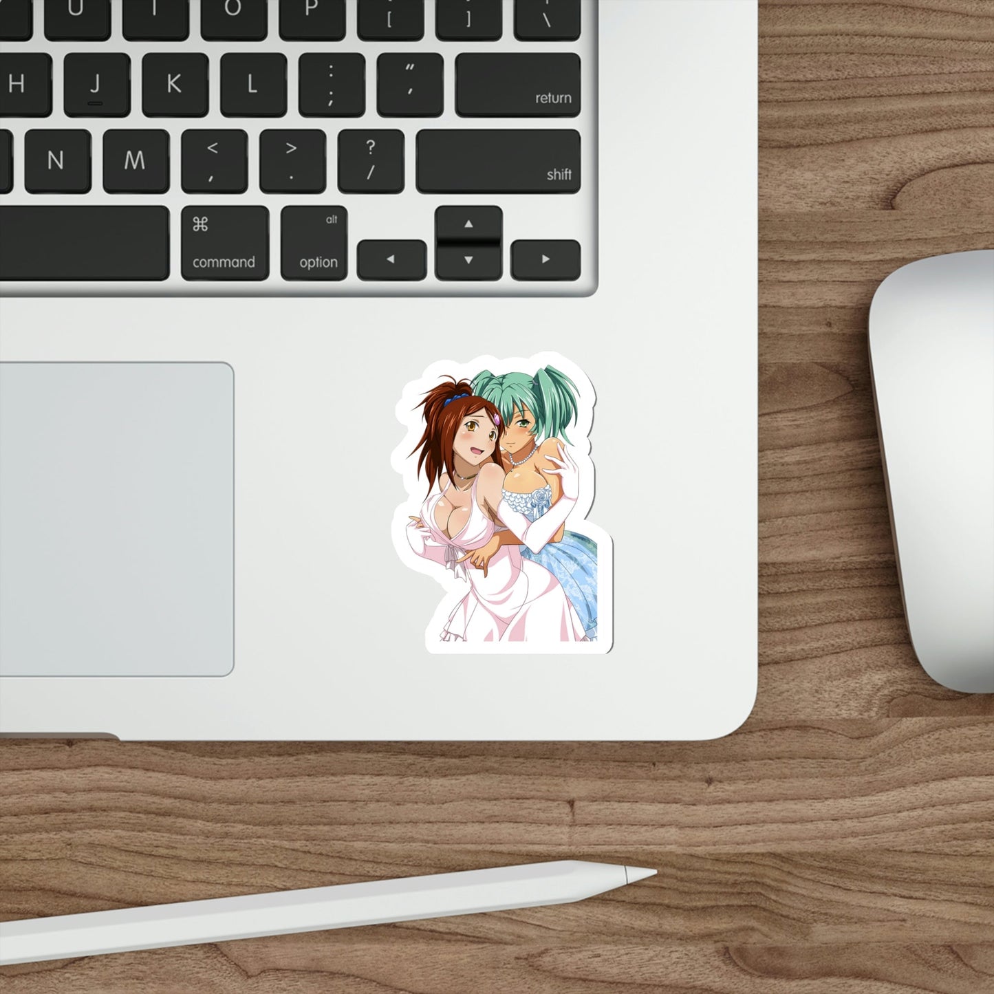 Ikkitousen - Bachou Mouki and Ryofu Housen (Anime/Ecchi/Waifu) STICKER Vinyl Die-Cut Decal-The Sticker Space