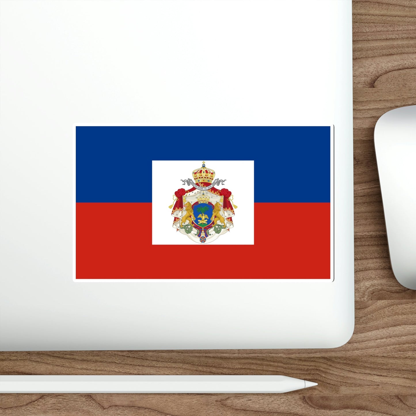 Imperial Flag of Haiti (1849-1859) STICKER Vinyl Die-Cut Decal-The Sticker Space