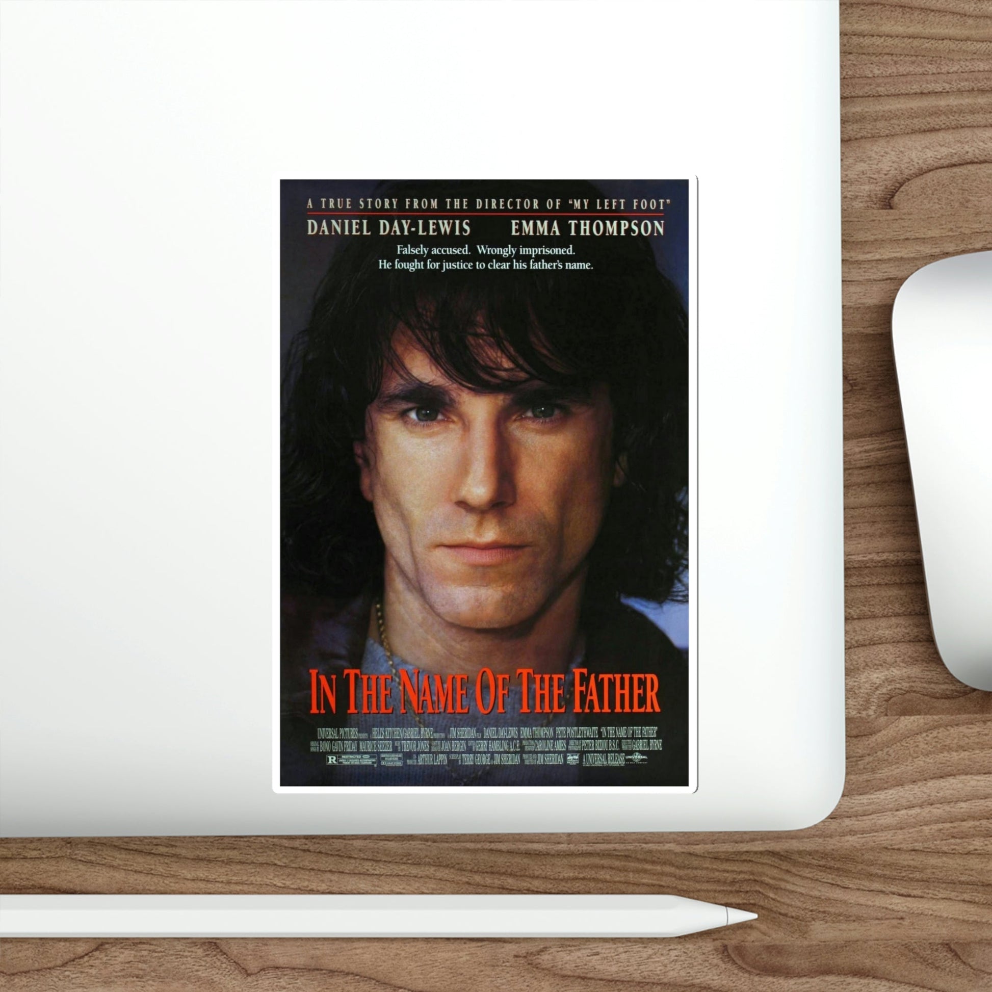 In the Name of the Father 1993 Movie Poster STICKER Vinyl Die-Cut Decal-The Sticker Space