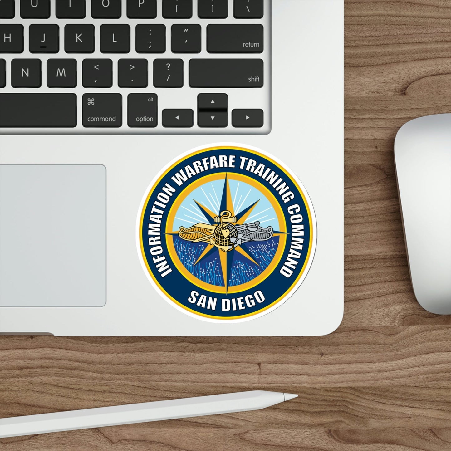 Information Warfare Training Command San Diego (U.S. Navy) STICKER Vinyl Die-Cut Decal-The Sticker Space