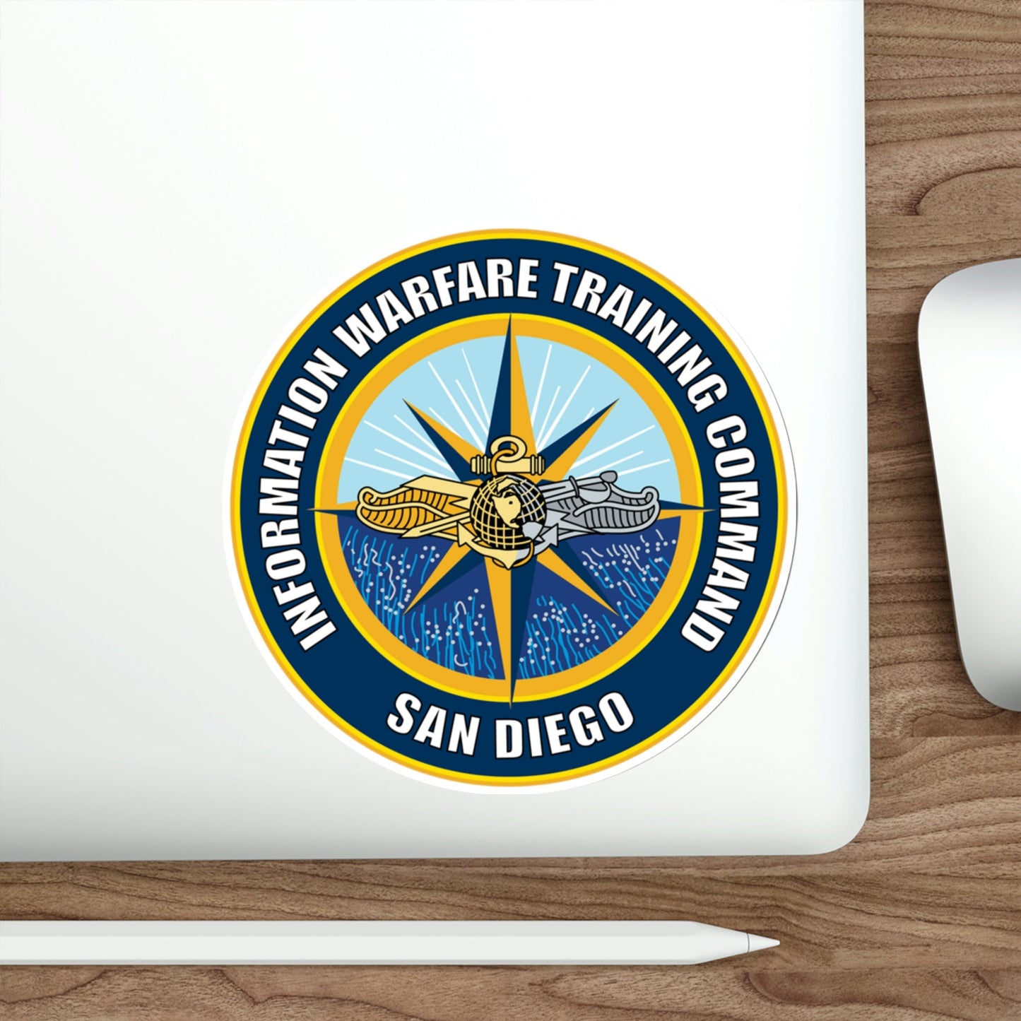 Information Warfare Training Command San Diego (U.S. Navy) STICKER Vinyl Die-Cut Decal-The Sticker Space