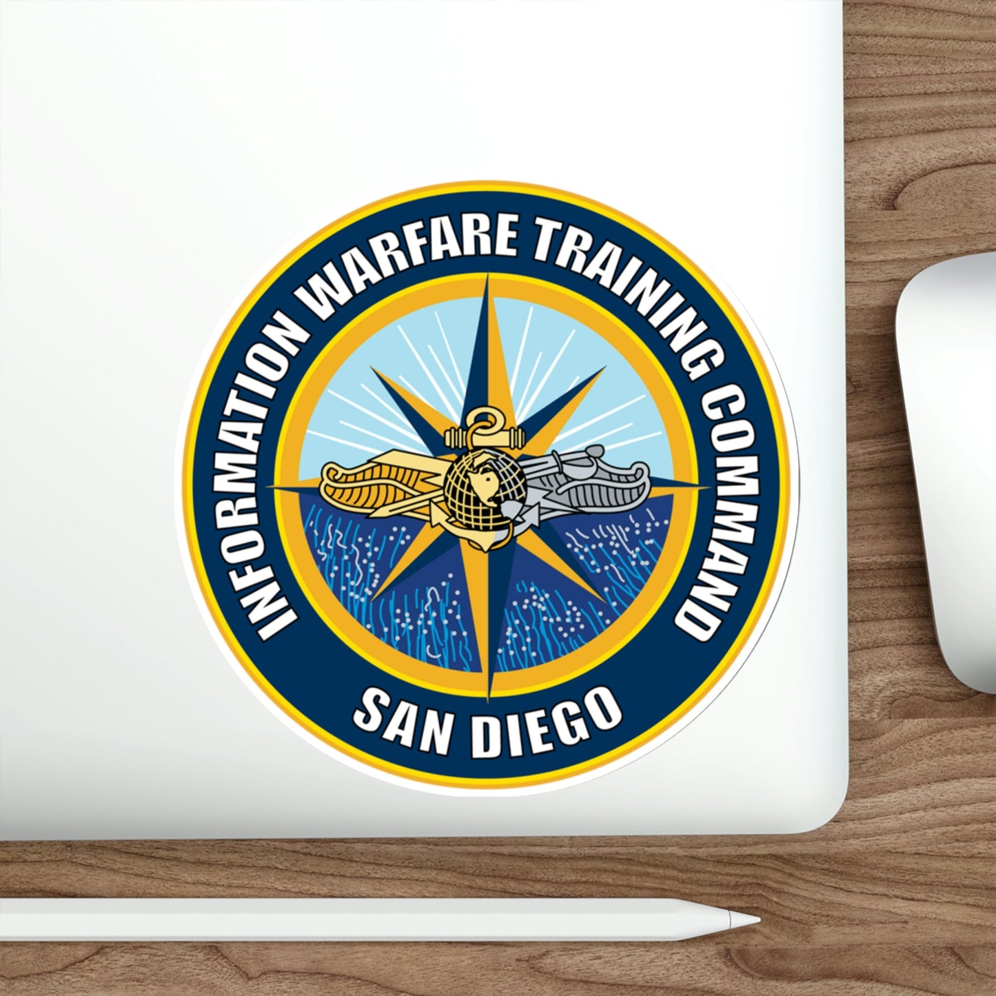 Information Warfare Training Command San Diego (U.S. Navy) STICKER Vinyl Die-Cut Decal-The Sticker Space