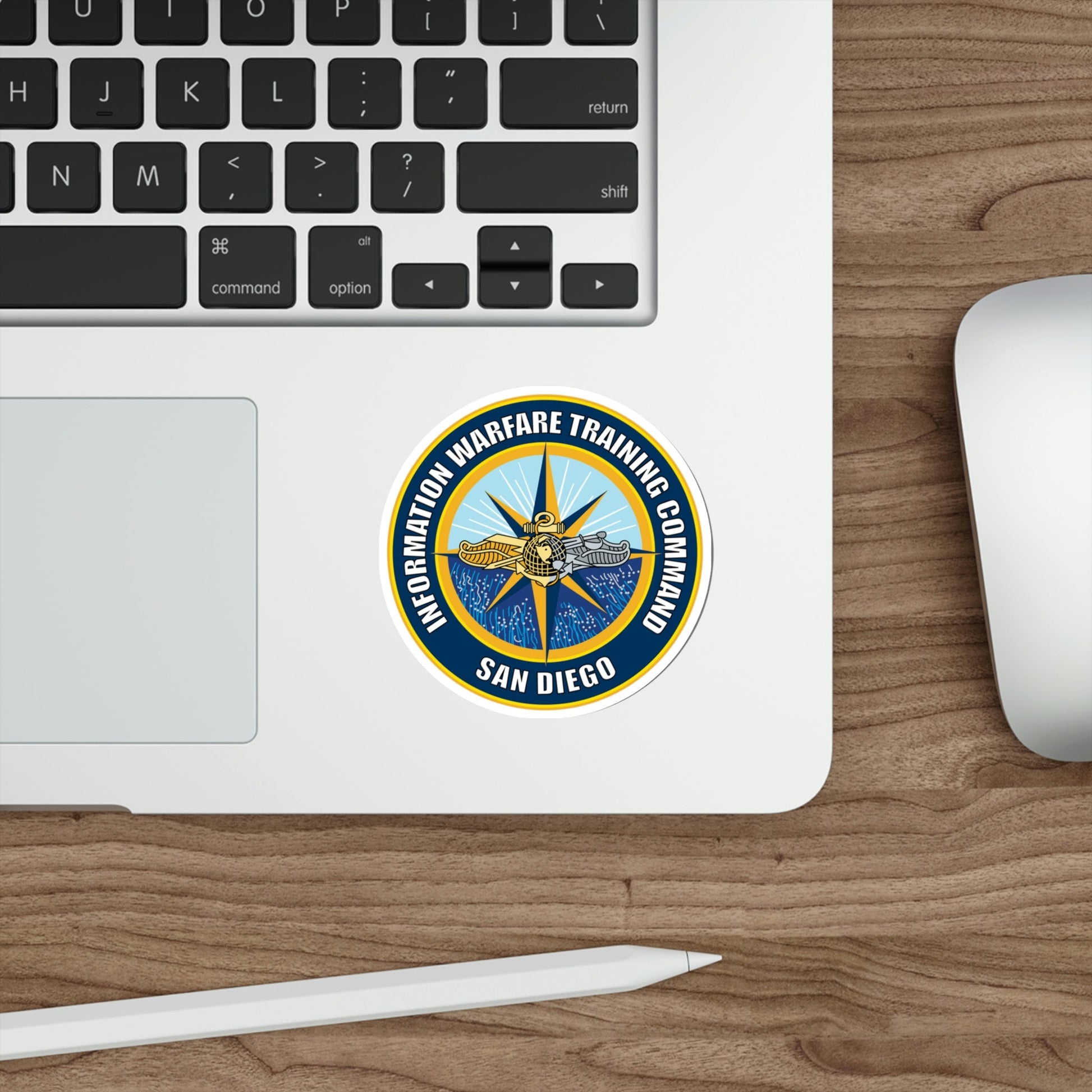 Information Warfare Training Command San Diego (U.S. Navy) STICKER Vinyl Die-Cut Decal-The Sticker Space