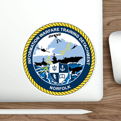 Information Warfare Training Detachment Norfolk (U.S. Navy) STICKER Vinyl Die-Cut Decal-The Sticker Space