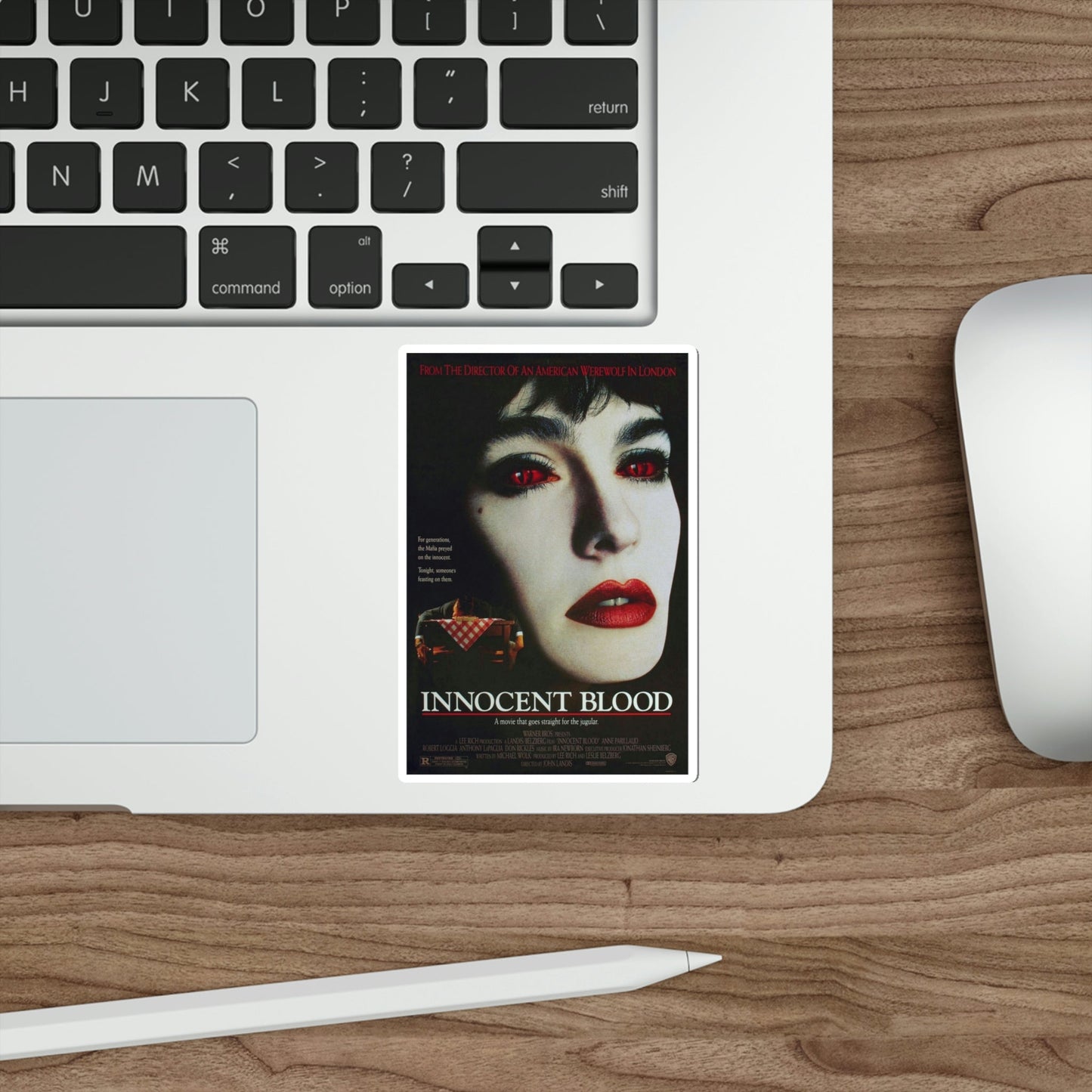 Innocent Blood 1992 Movie Poster STICKER Vinyl Die-Cut Decal-The Sticker Space