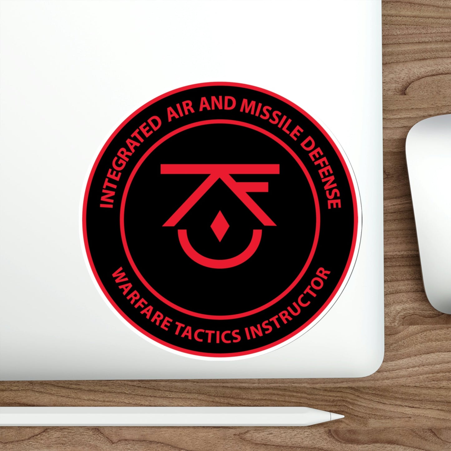 Integrated Air & Missile Defense Warfare Tactics Instructor IAMD WTI (U.S. Navy) STICKER Vinyl Die-Cut Decal-The Sticker Space