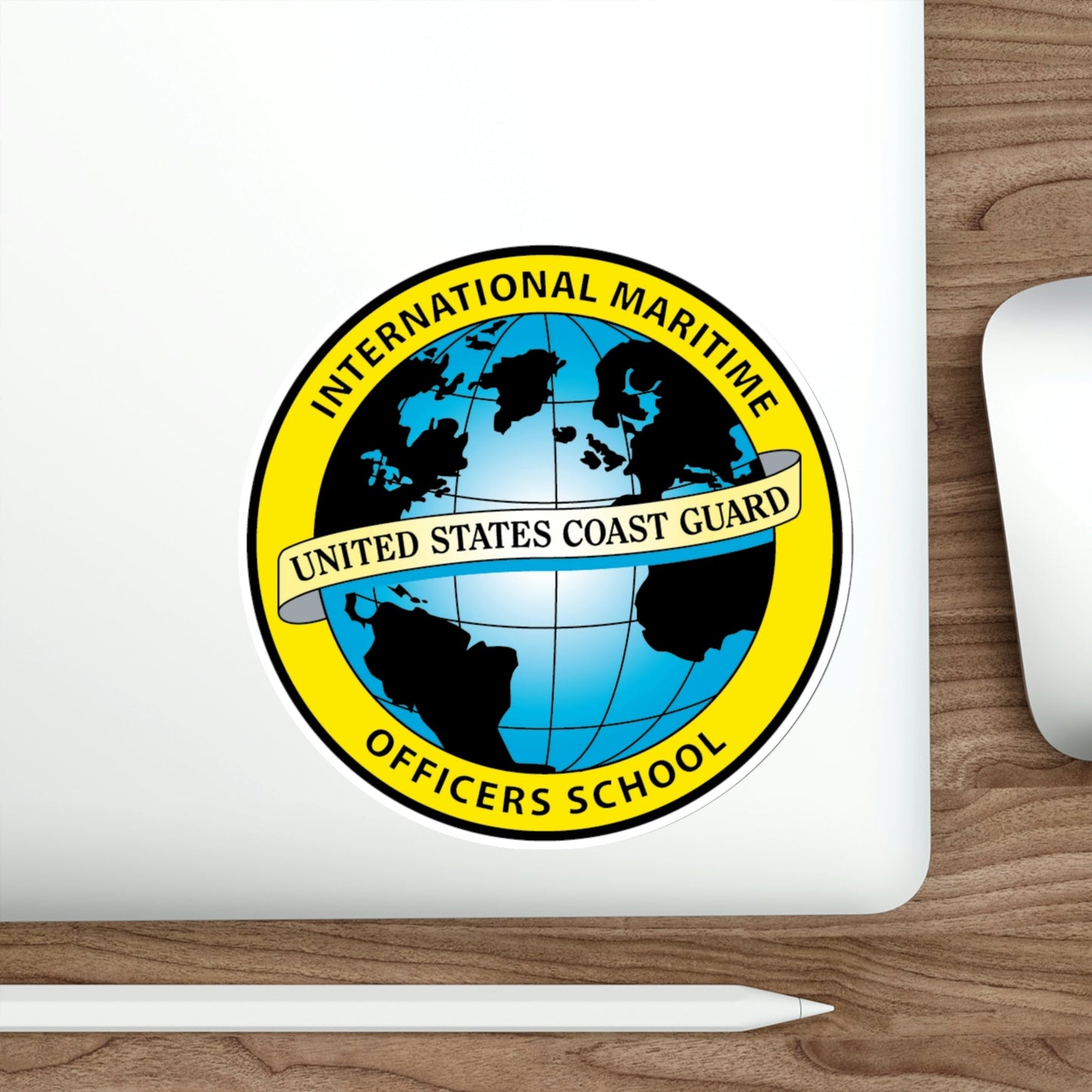 International Maritime Officers School USCG (U.S. Coast Guard) STICKER Vinyl Die-Cut Decal-The Sticker Space