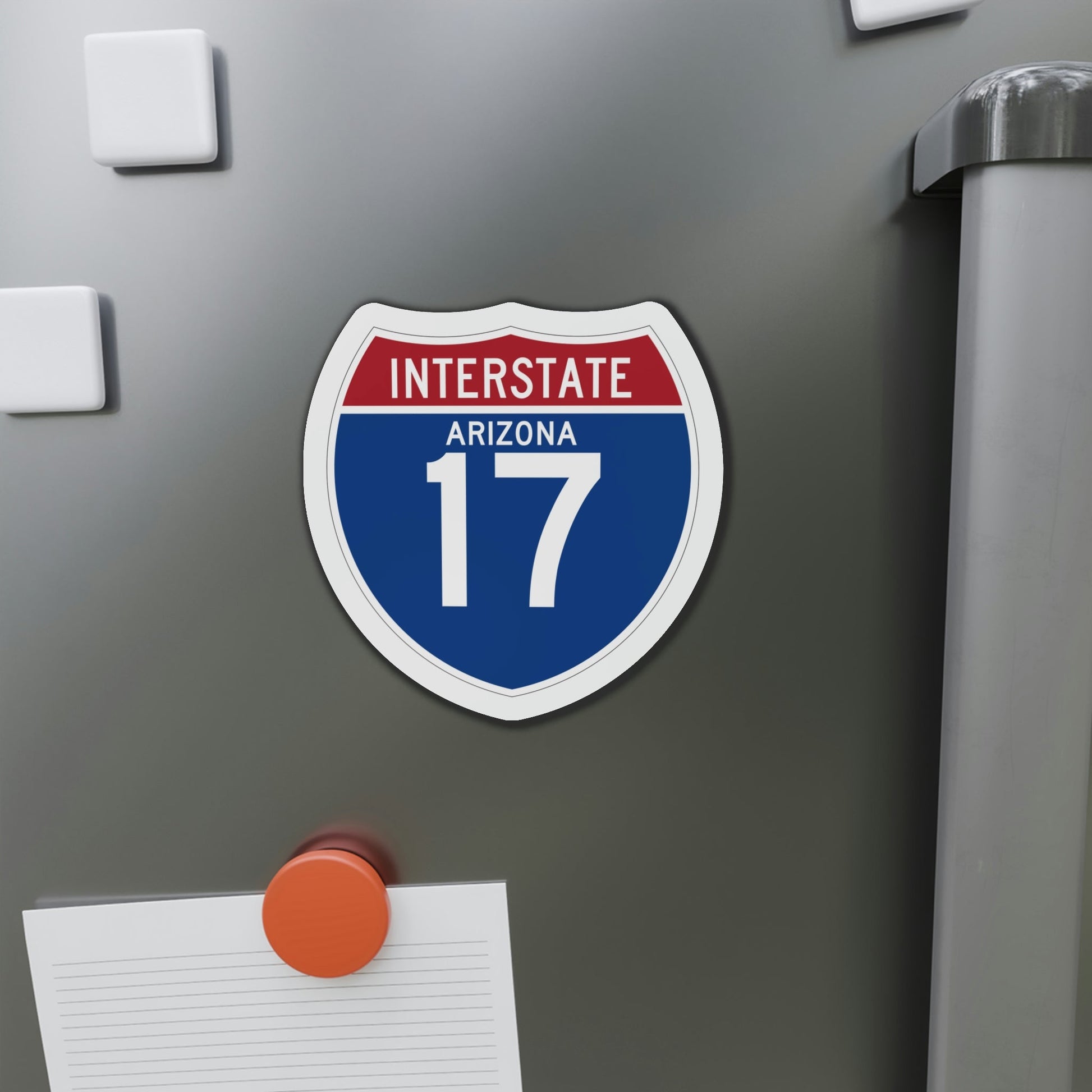 Interstate 17 (U.S. Highways) Die-Cut Magnet-The Sticker Space