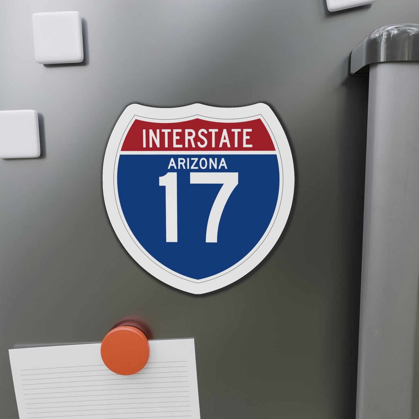 Interstate 17 (U.S. Highways) Die-Cut Magnet-The Sticker Space