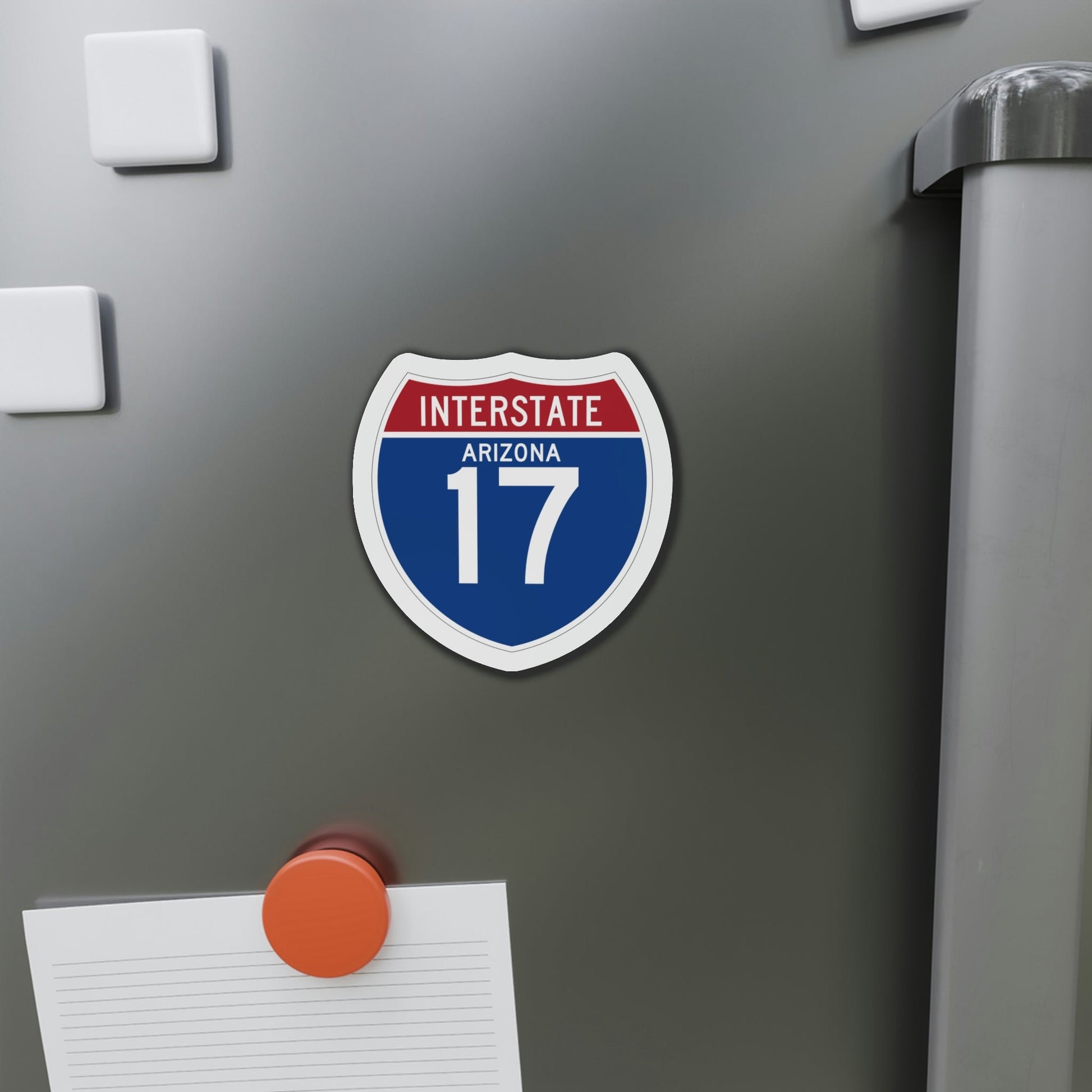 Interstate 17 (U.S. Highways) Die-Cut Magnet-The Sticker Space