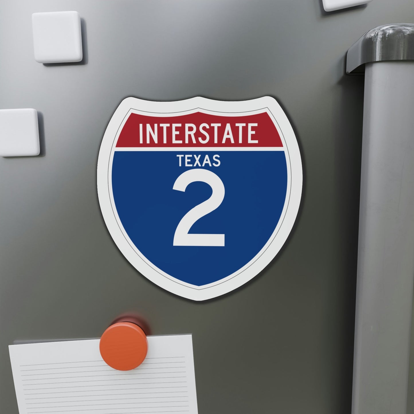 Interstate 2 (U.S. Highways) Die-Cut Magnet-The Sticker Space