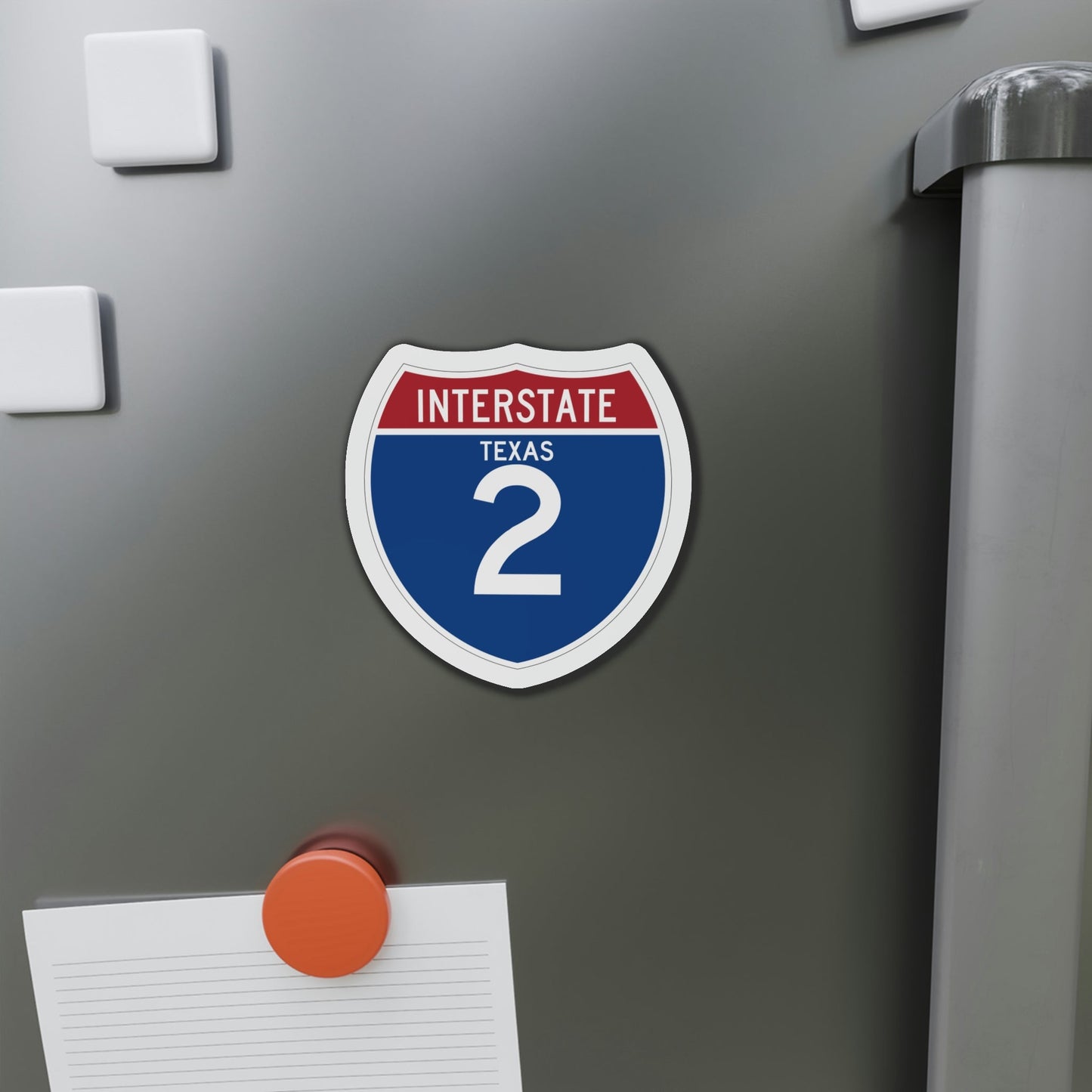 Interstate 2 (U.S. Highways) Die-Cut Magnet-The Sticker Space